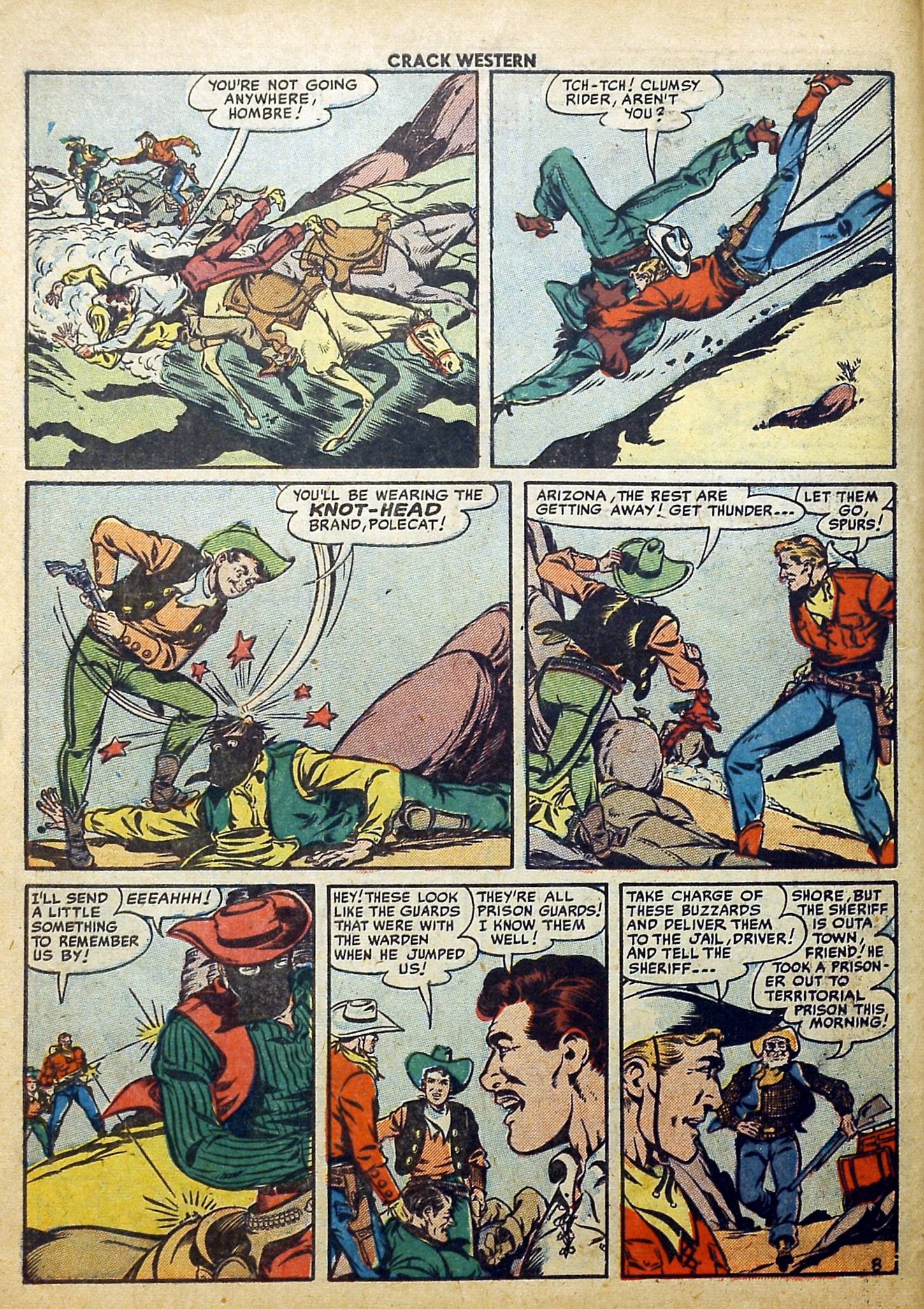 Read online Crack Western comic -  Issue #74 - 10