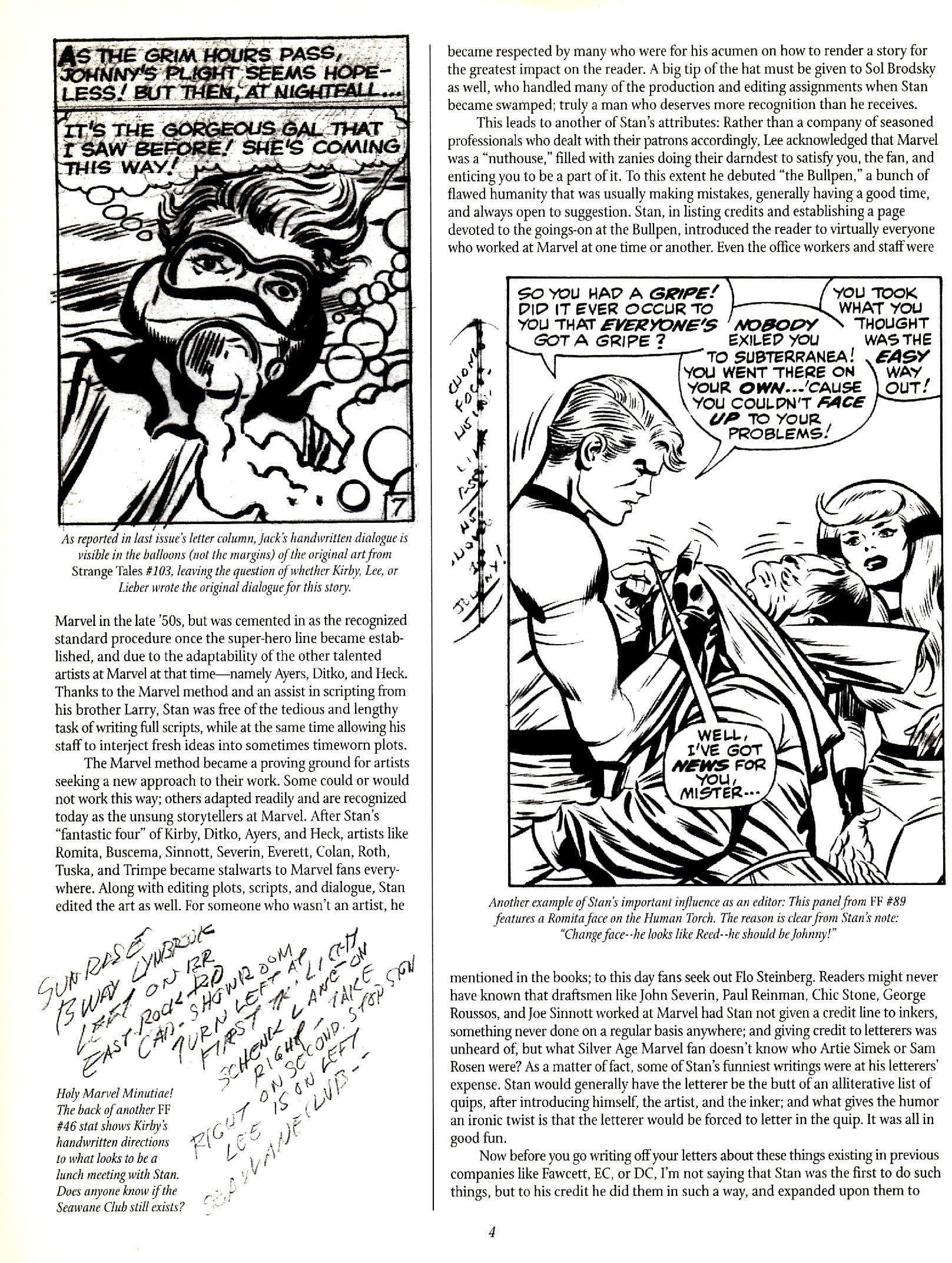 Read online The Jack Kirby Collector comic -  Issue #28 - 6