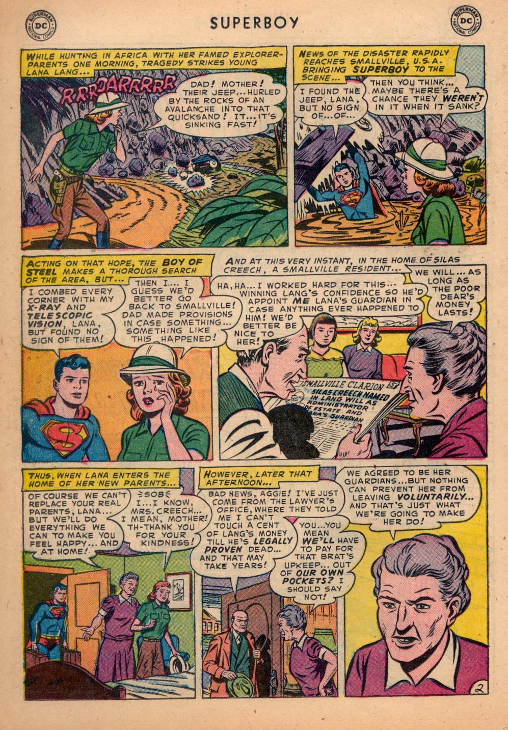 Read online Superboy (1949) comic -  Issue #25 - 29