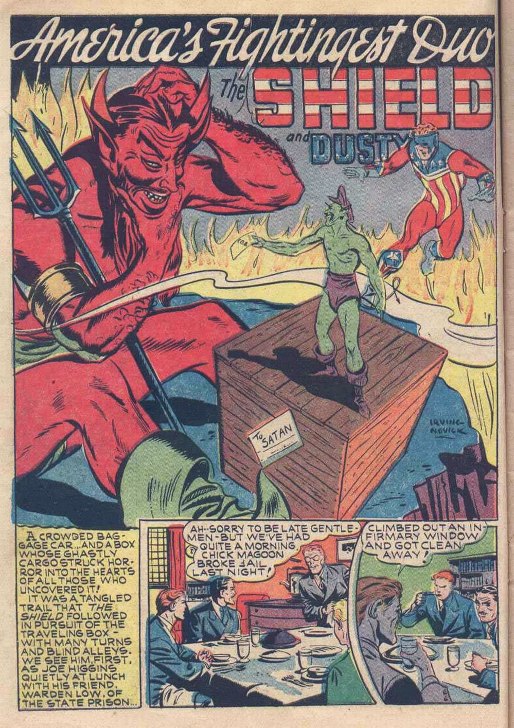 Read online Pep Comics comic -  Issue #28 - 16