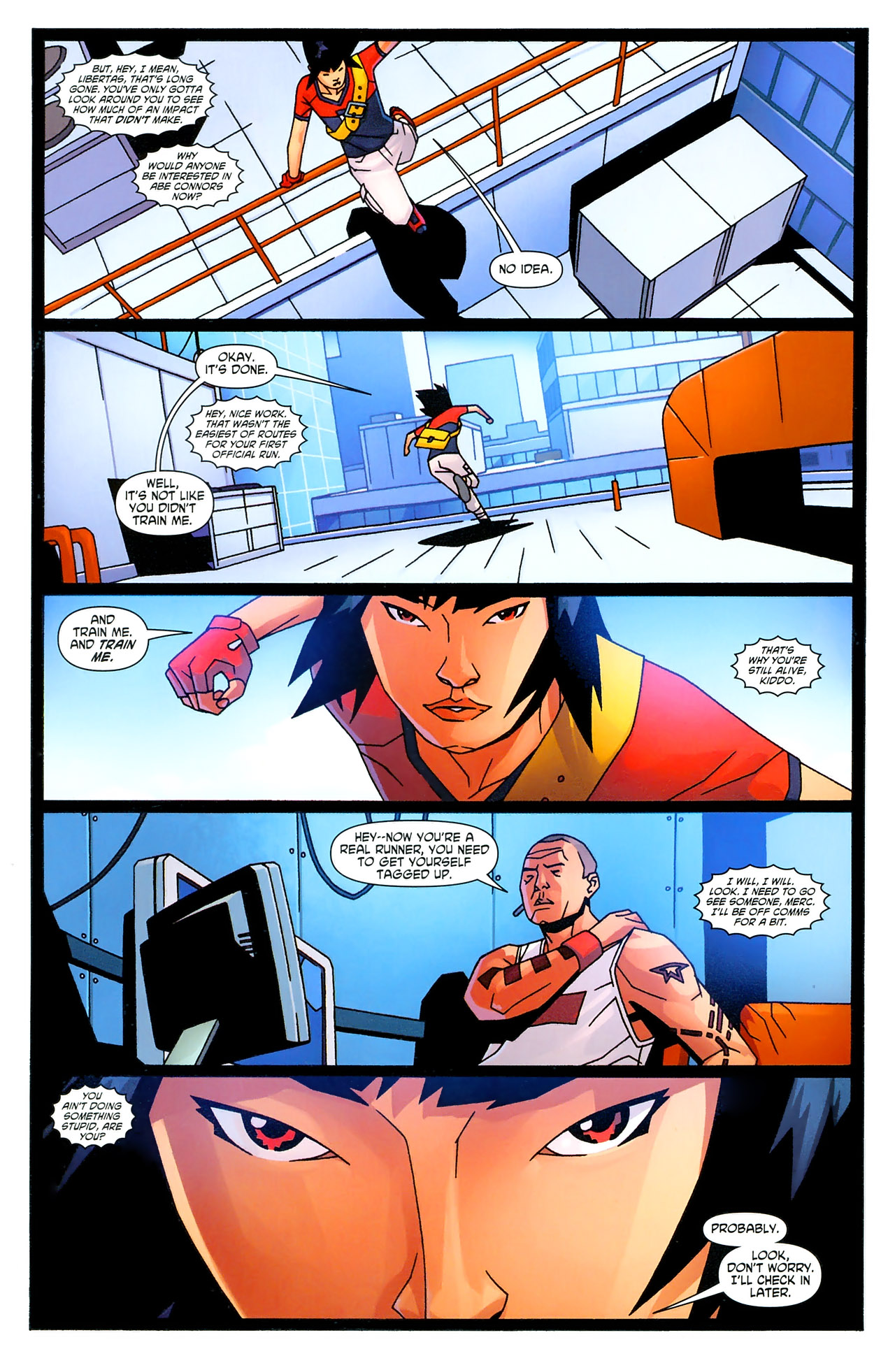 Read online Mirror's Edge comic -  Issue #2 - 8