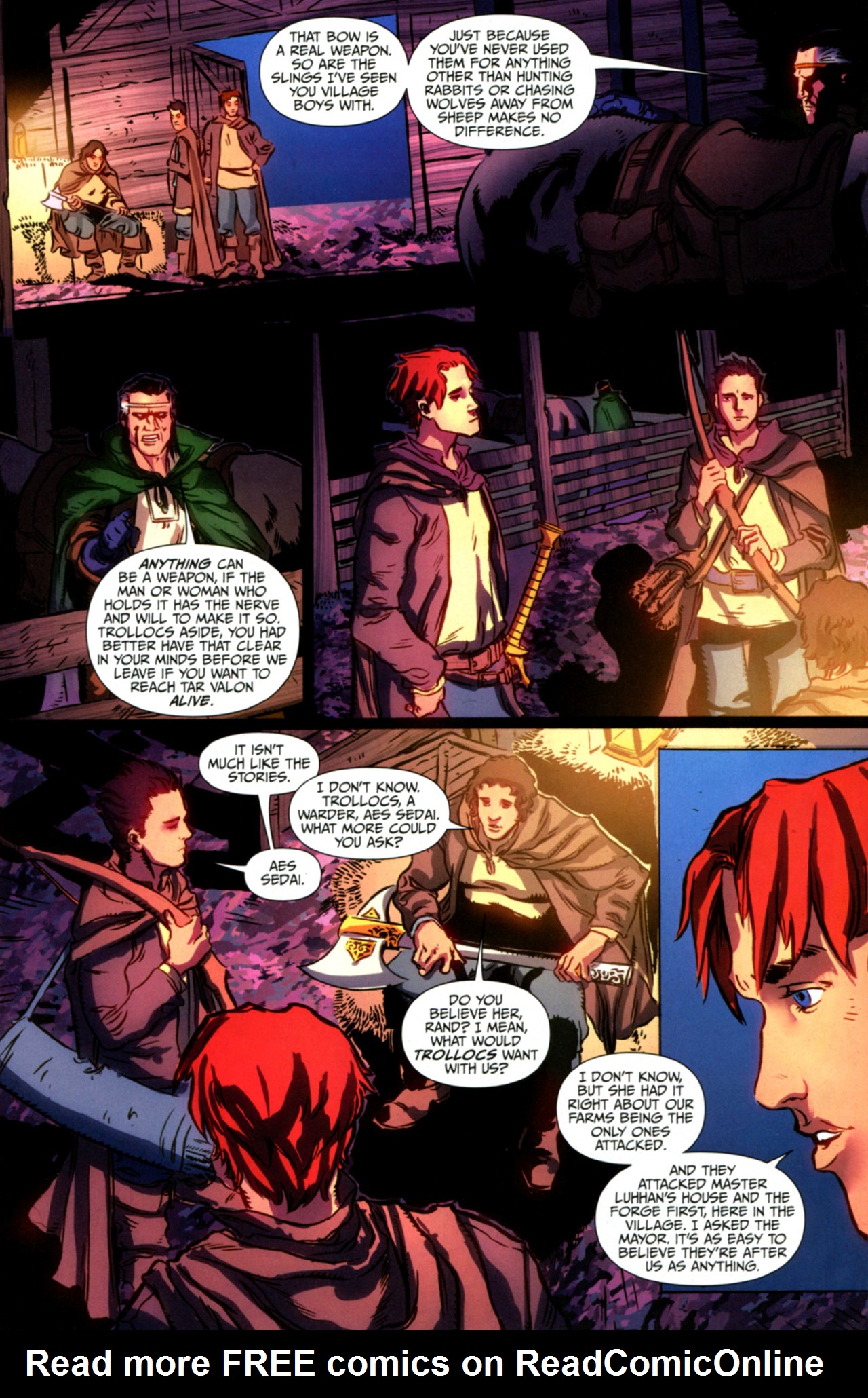 Read online Robert Jordan's Wheel of Time: The Eye of the World comic -  Issue #6 - 16