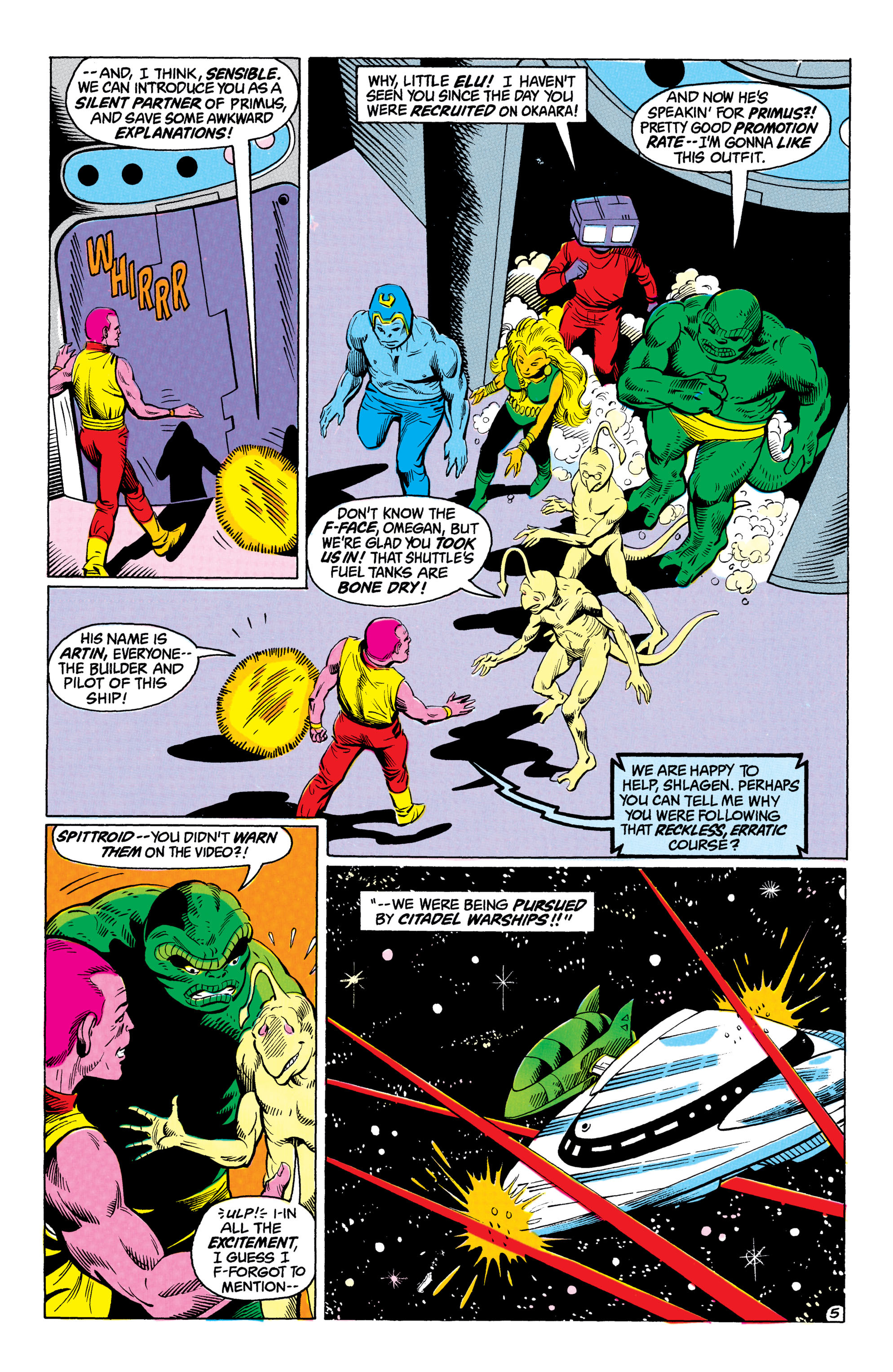 The Omega Men (1983) Issue #38 #40 - English 6