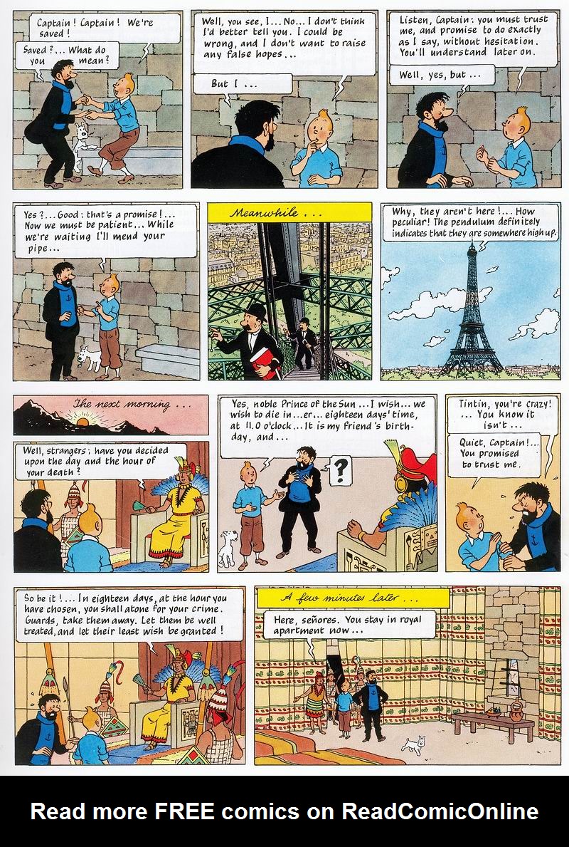 Read online The Adventures of Tintin comic -  Issue #14 - 54