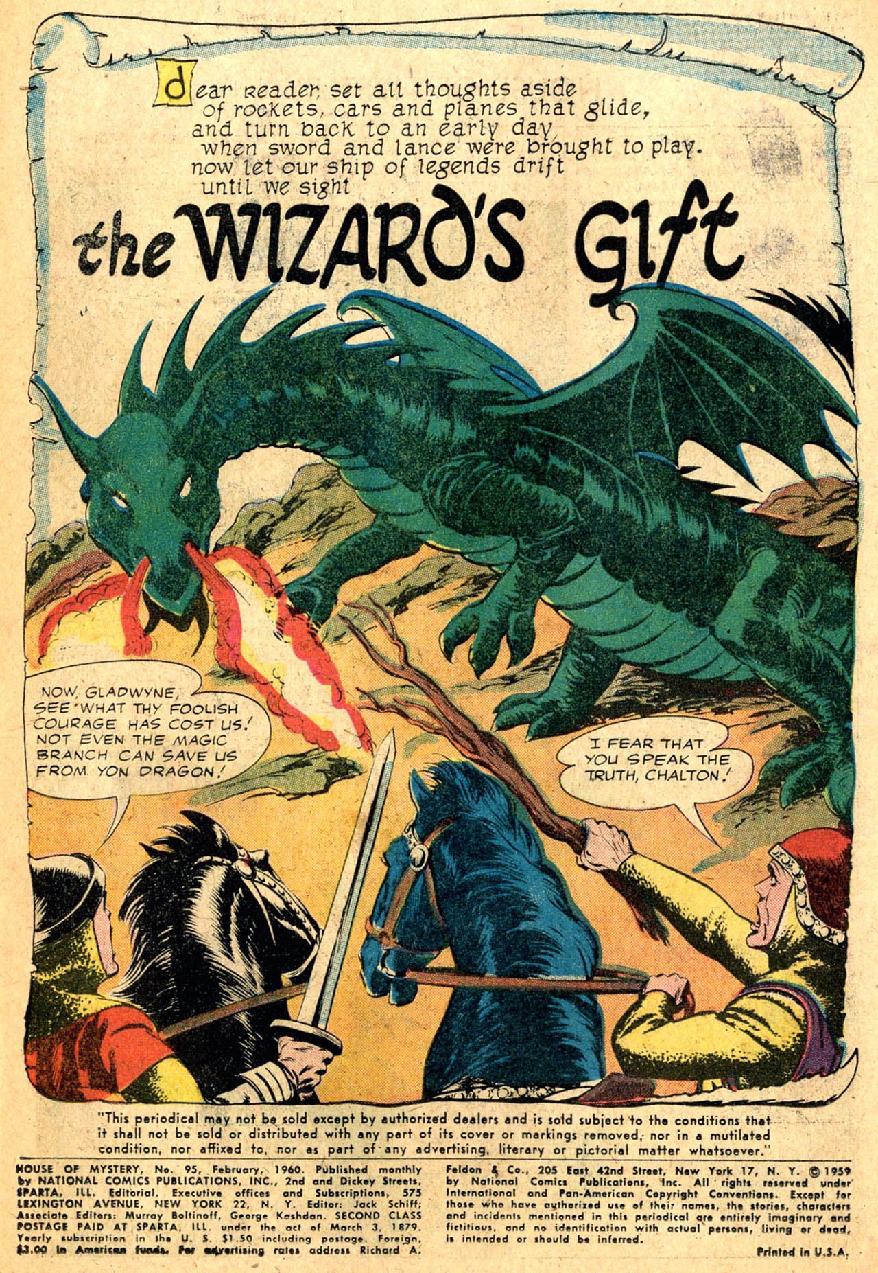 Read online House of Mystery (1951) comic -  Issue #95 - 3