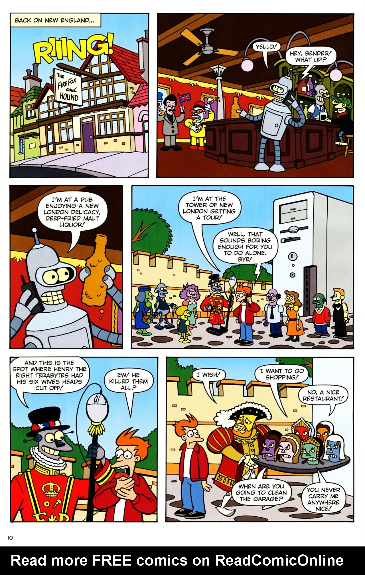 Read online Futurama Comics comic -  Issue #36 - 9
