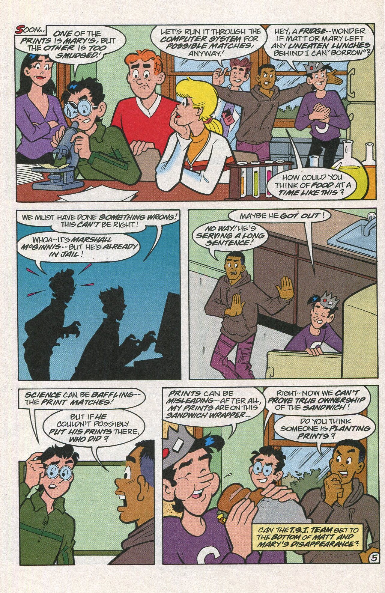 Read online Archie's Weird Mysteries comic -  Issue #34 - 8