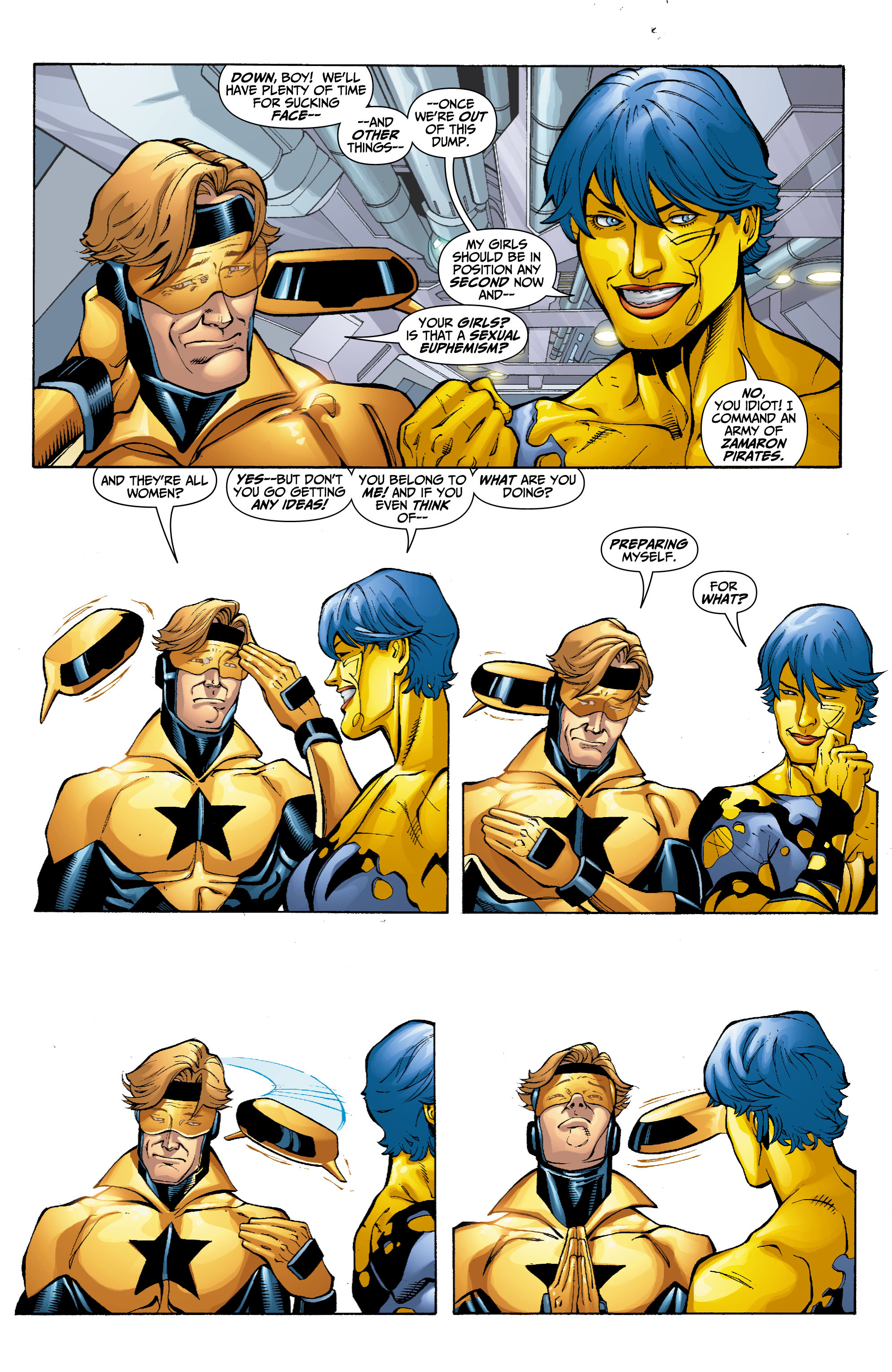 Read online Booster Gold (2007) comic -  Issue #37 - 10