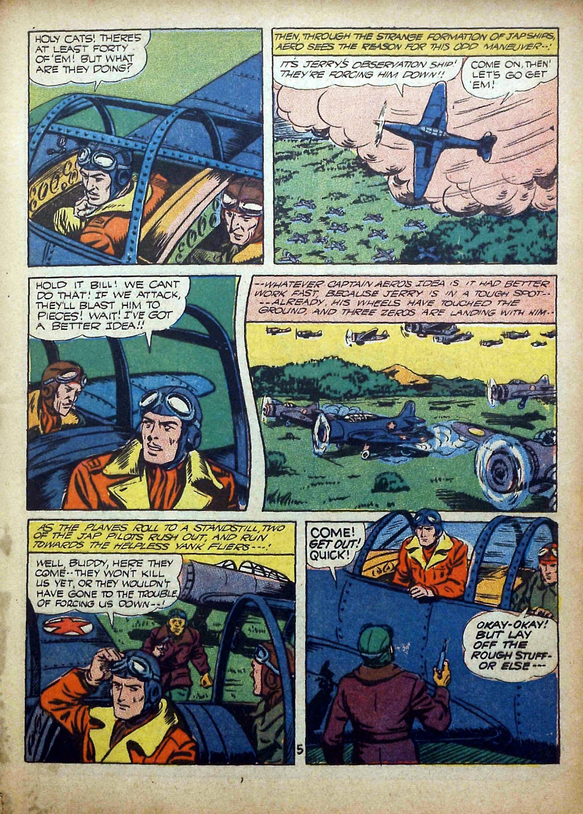 Captain Aero Comics issue 12 - Page 8