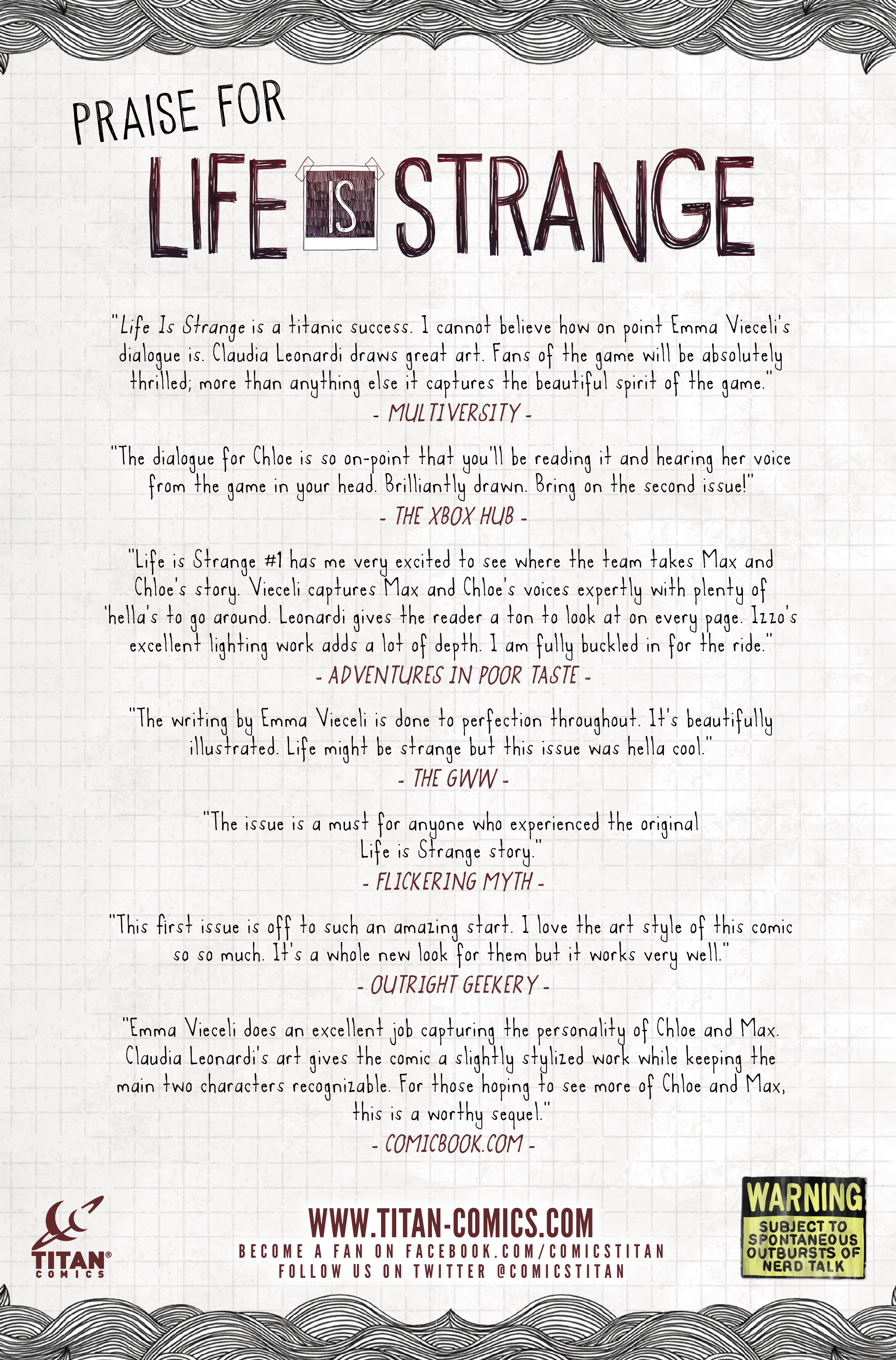 Read online Life is Strange comic -  Issue #10 - 31