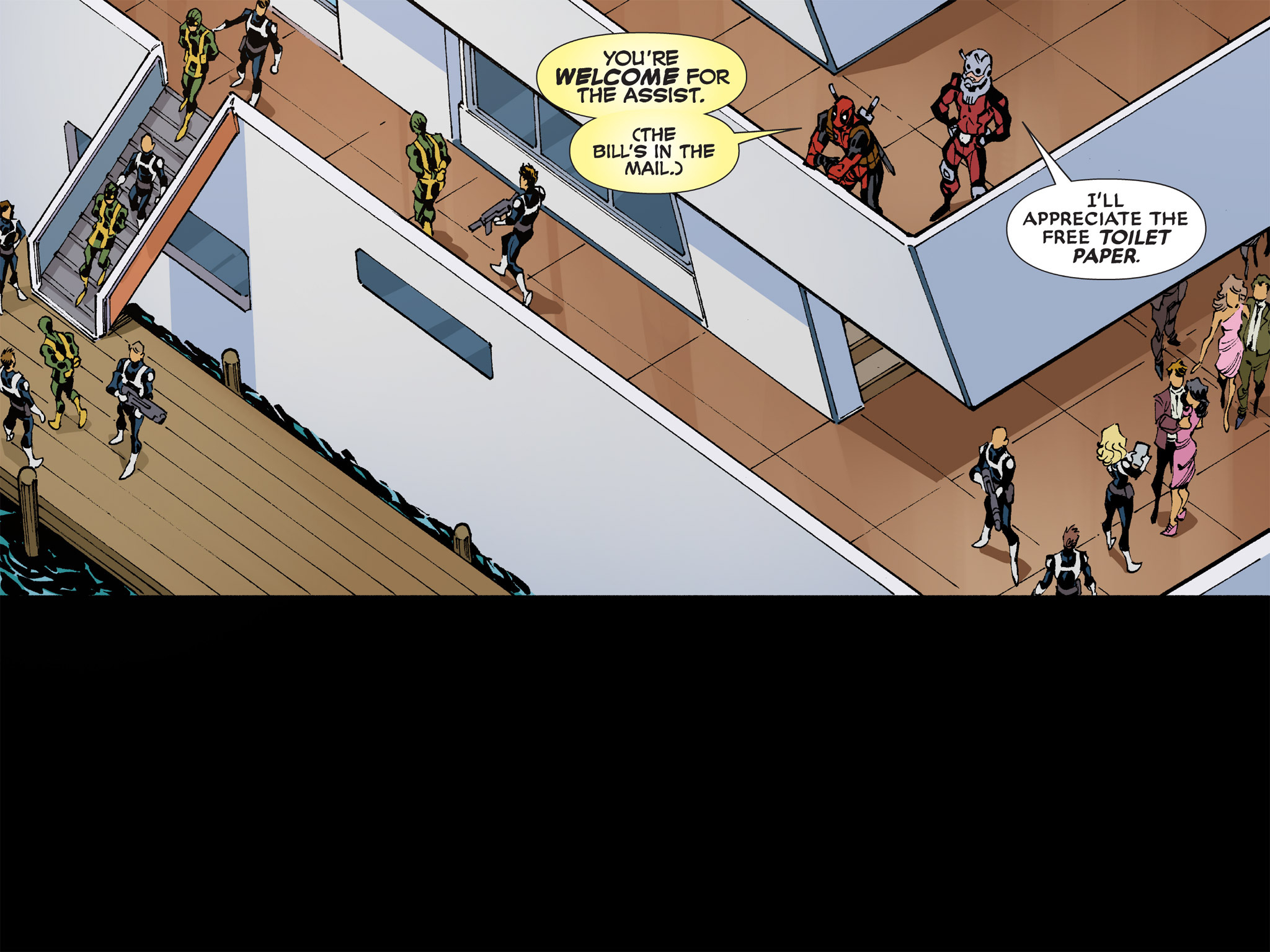 Read online Deadpool: Too Soon? Infinite Comic comic -  Issue #4 - 37