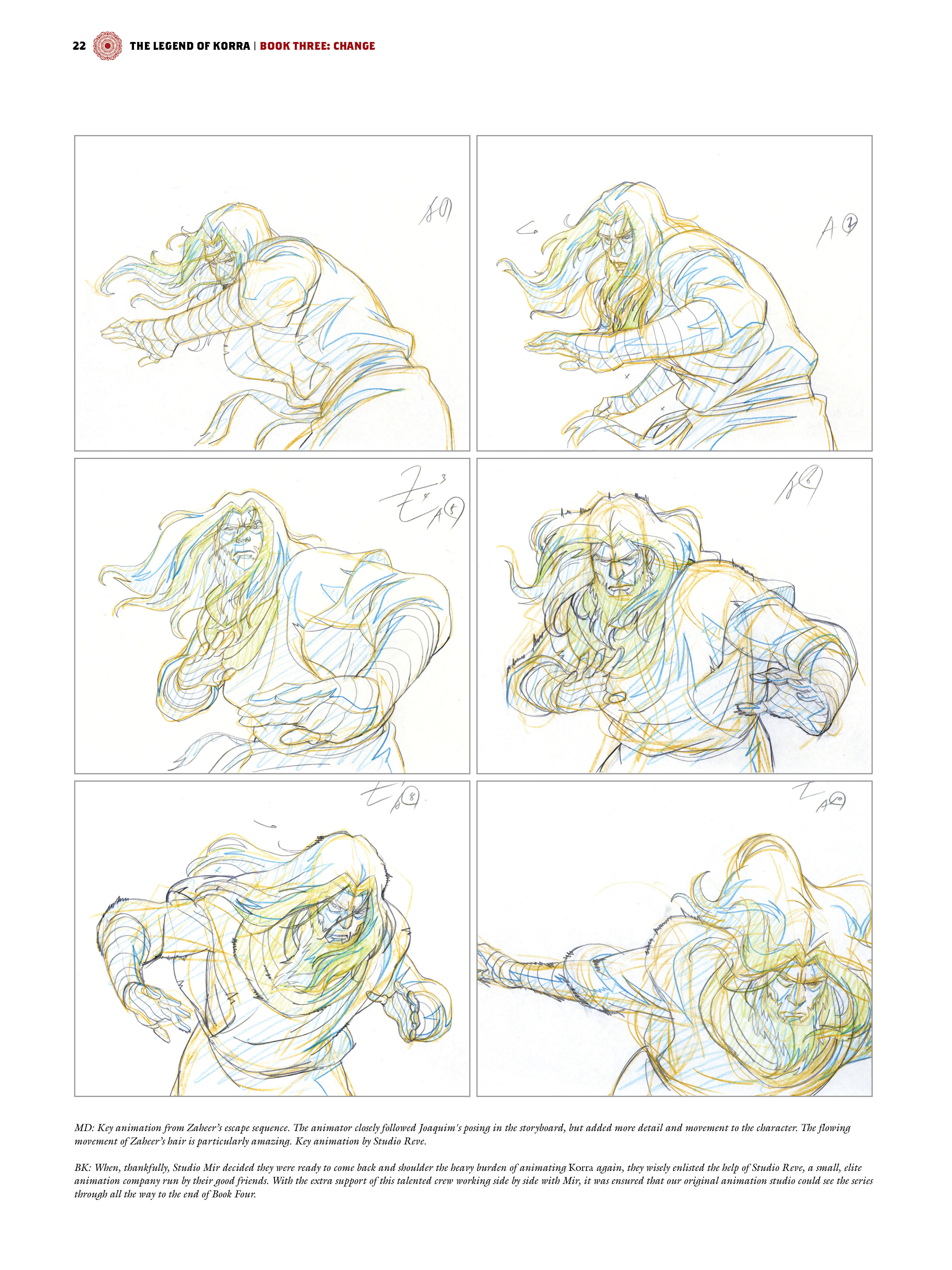 Read online The Legend of Korra: The Art of the Animated Series comic -  Issue # TPB 3 - 23