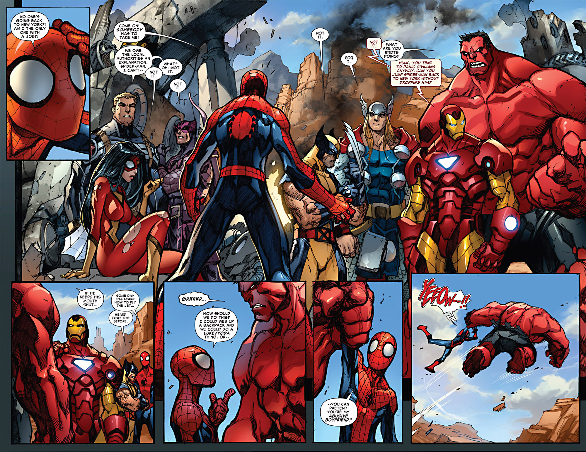 Read online Avenging Spider-Man Daily Bugle comic -  Issue # Full - 8