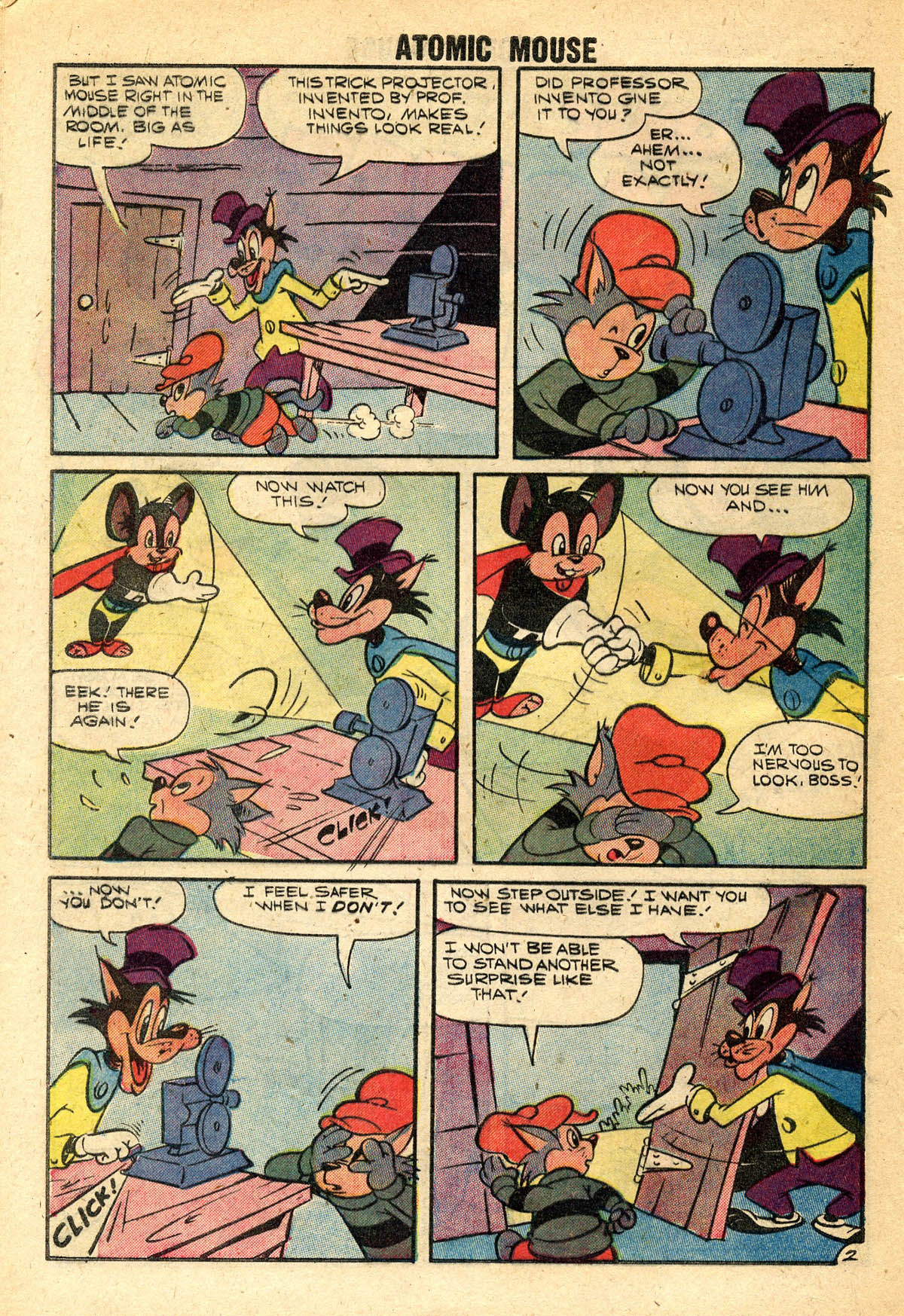 Read online Atomic Mouse comic -  Issue #27 - 28