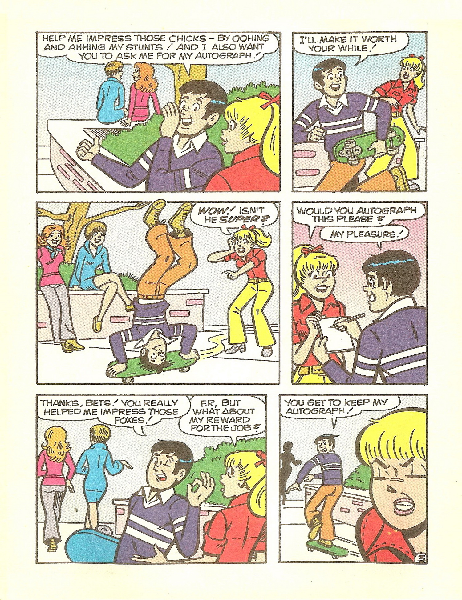 Read online Betty's Digest comic -  Issue #2 - 64