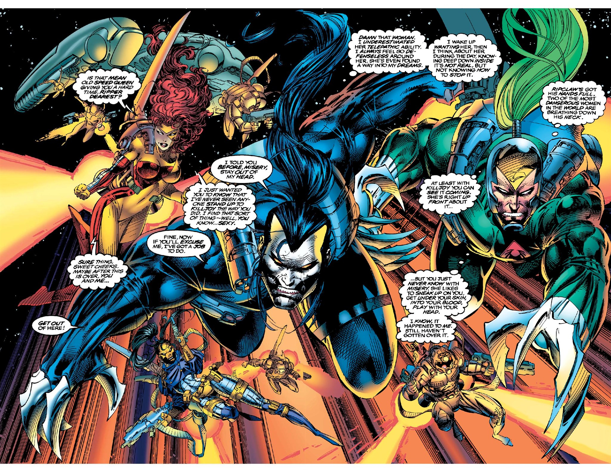 Read online Cyberforce (1992) comic -  Issue # _The Complete Cyberforce (Part 3) - 31