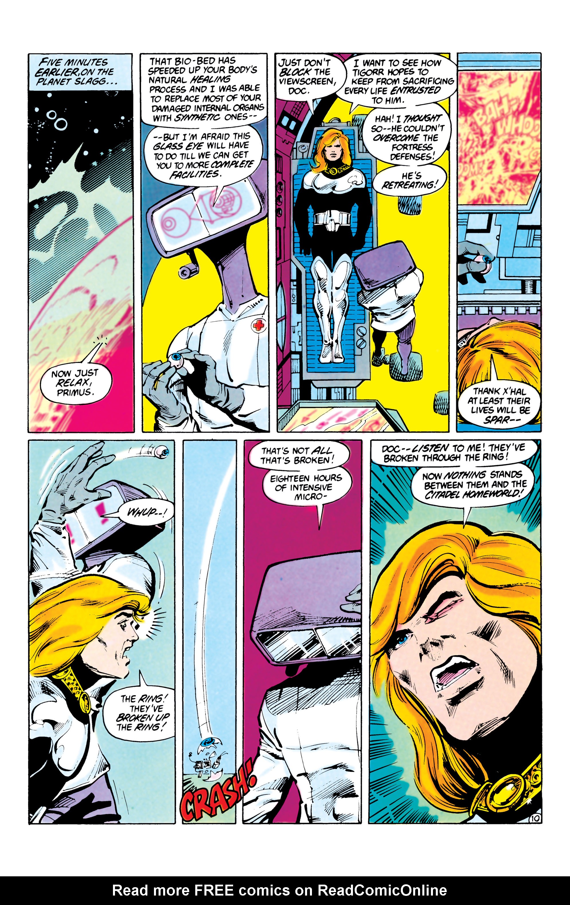 Read online The Omega Men (1983) comic -  Issue #6 - 11