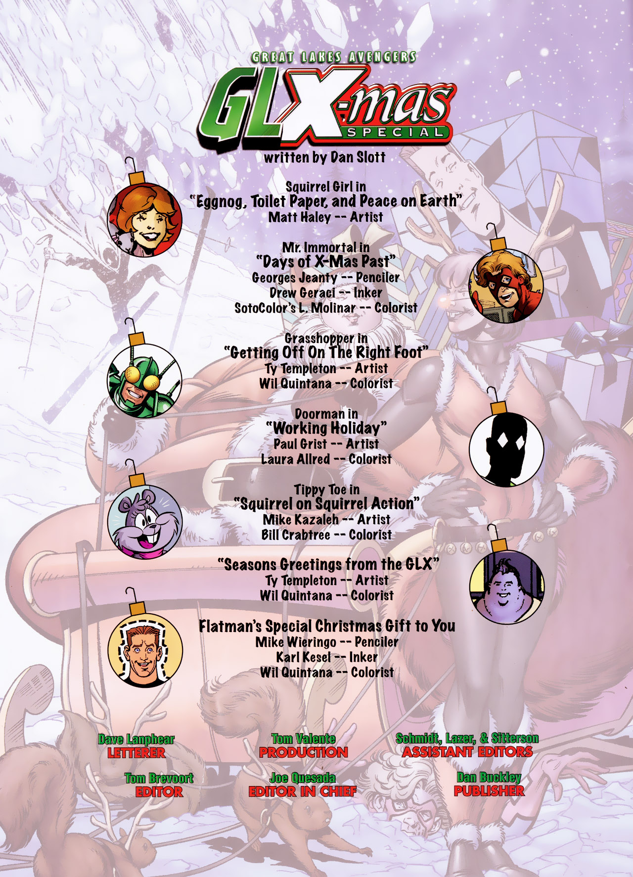 Read online Marvel Holiday Magazine 2010 comic -  Issue #1 - 32