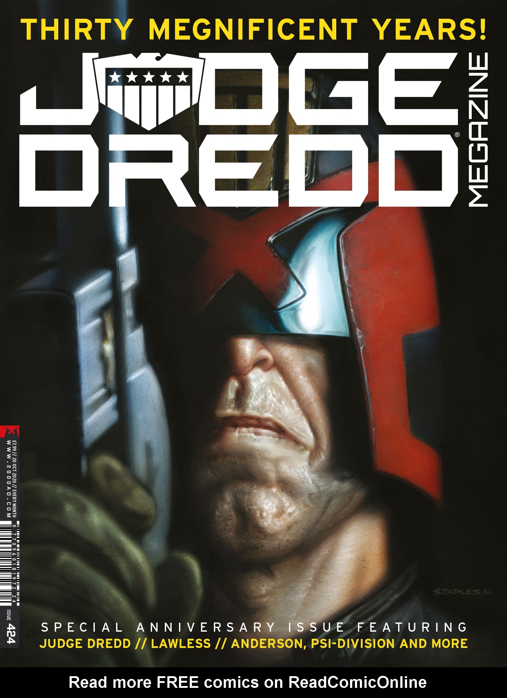 Read online Judge Dredd Megazine (Vol. 5) comic -  Issue #424 - 1