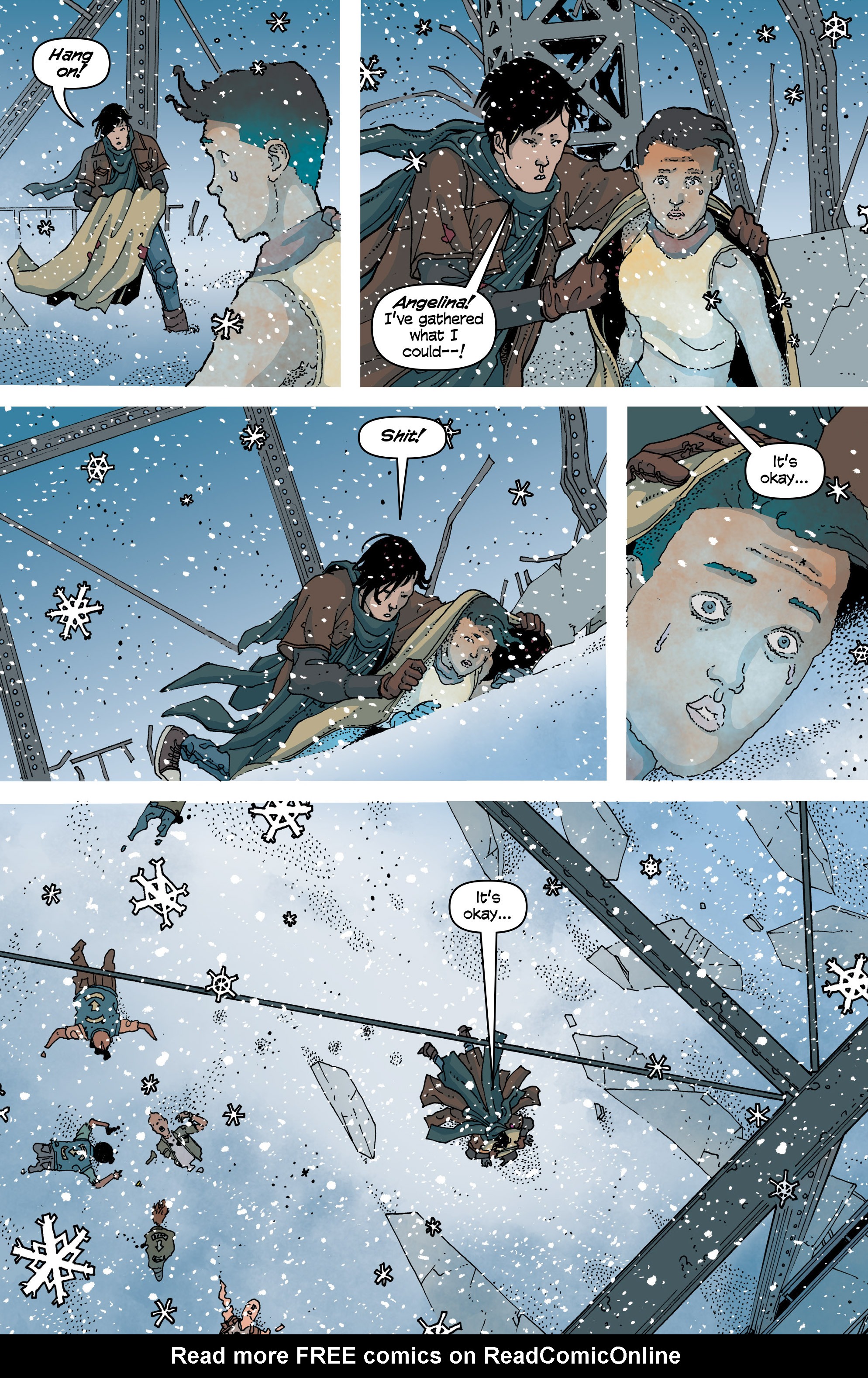 Read online Snowfall comic -  Issue #6 - 9