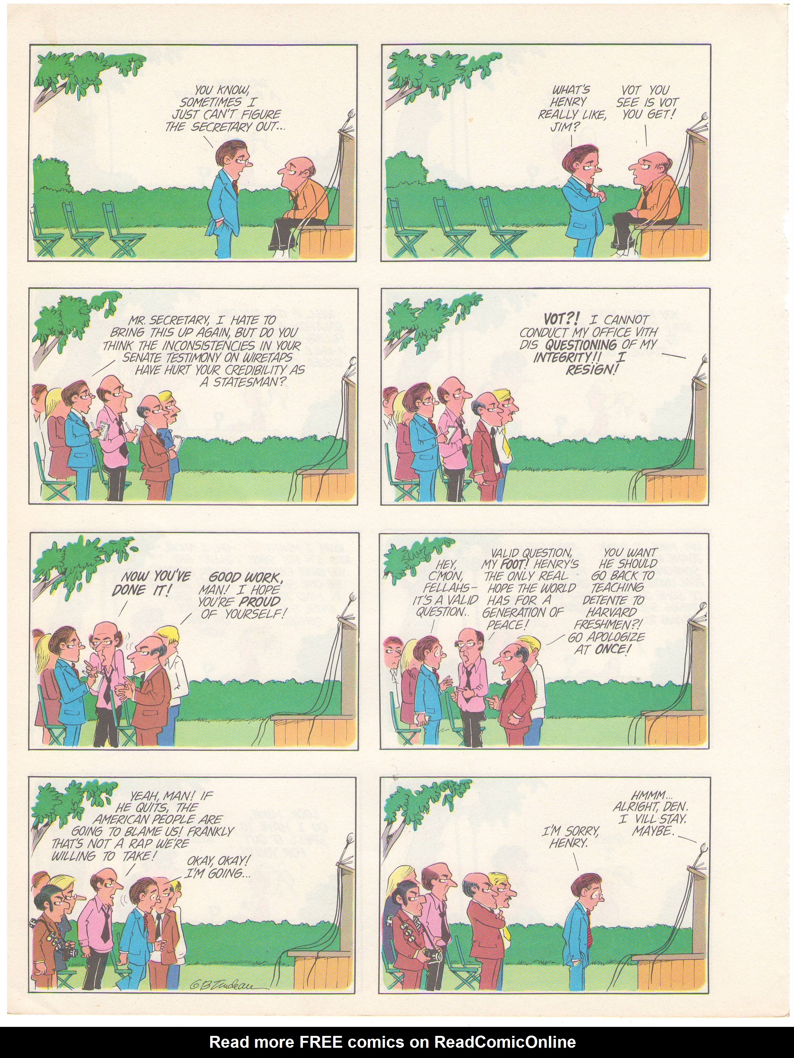 Read online The Doonesbury Chronicles comic -  Issue # TPB (Part 2) - 105