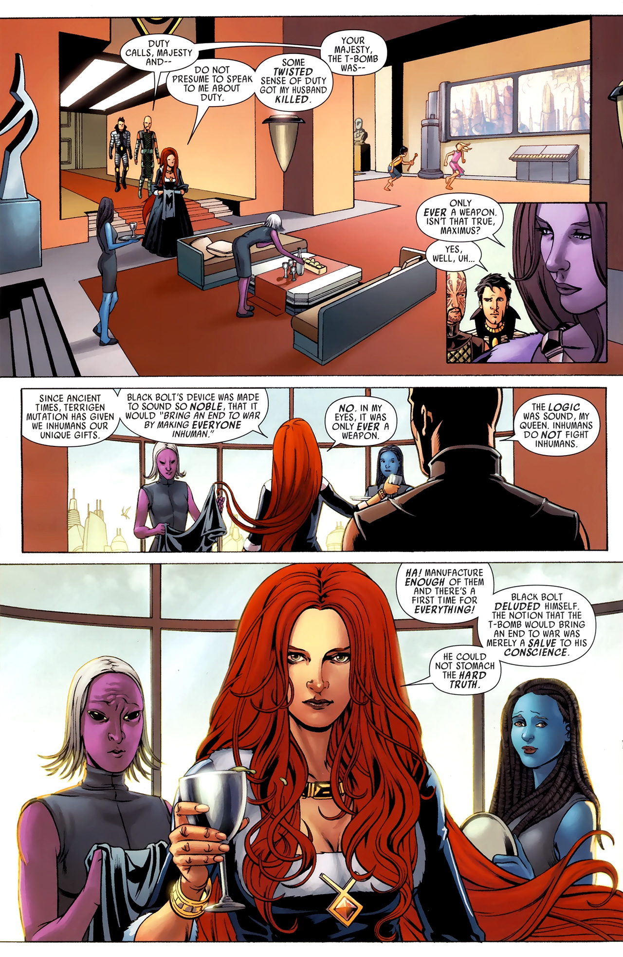 Read online Realm of Kings: Inhumans comic -  Issue #1 - 13