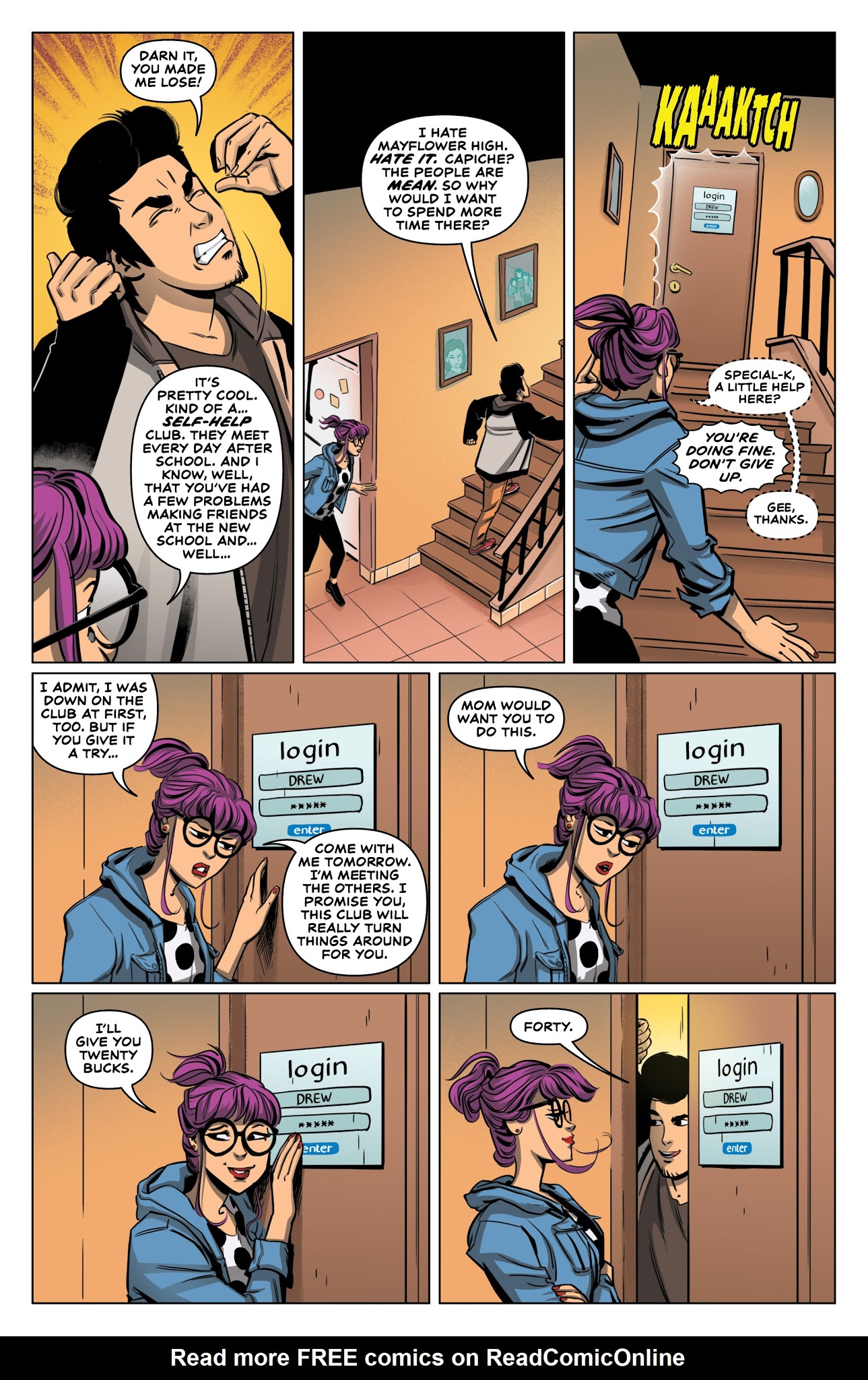 Read online Three O'Clock Club comic -  Issue #3 - 9