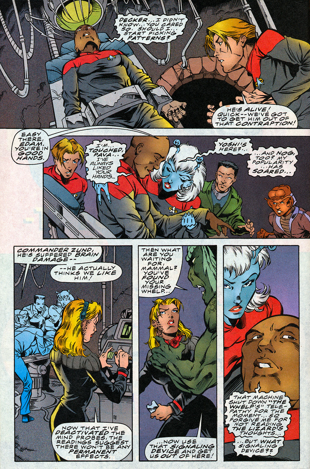 Read online Star Trek: Starfleet Academy (1996) comic -  Issue #16 - 10