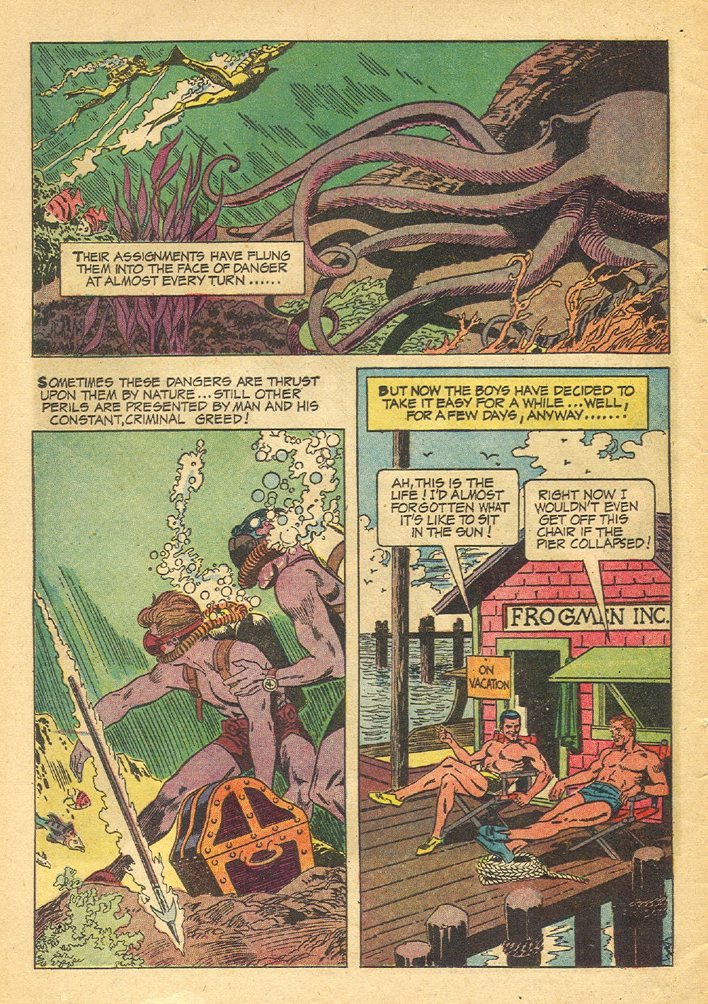 Read online The Frogmen comic -  Issue #4 - 4