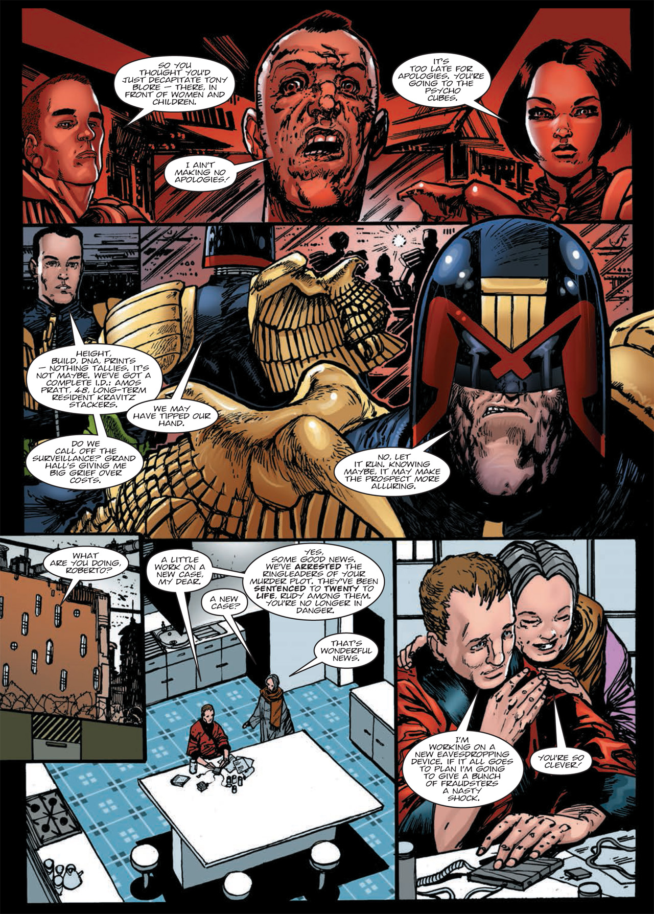 Read online Judge Dredd: Day of Chaos - The Fourth Faction comic -  Issue # TPB (Part 2) - 71