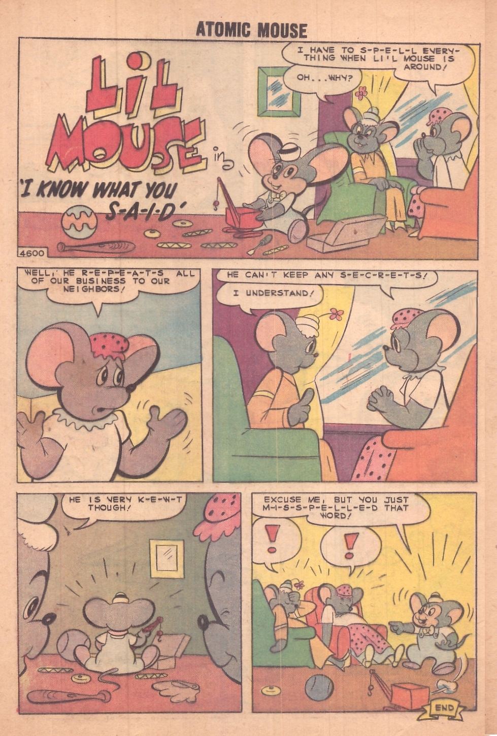 Read online Atomic Mouse comic -  Issue #32 - 24