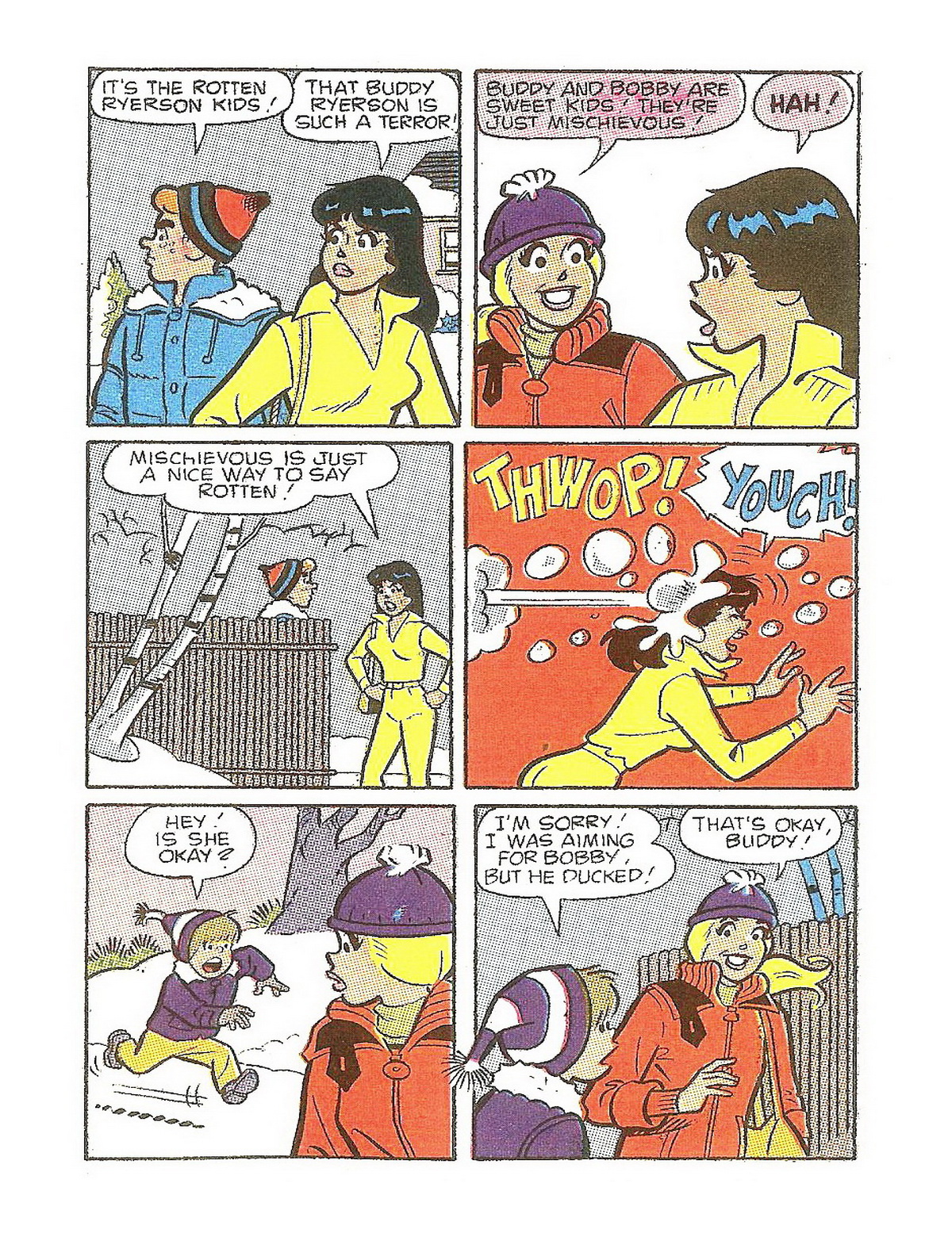 Read online Betty and Veronica Digest Magazine comic -  Issue #29 - 212