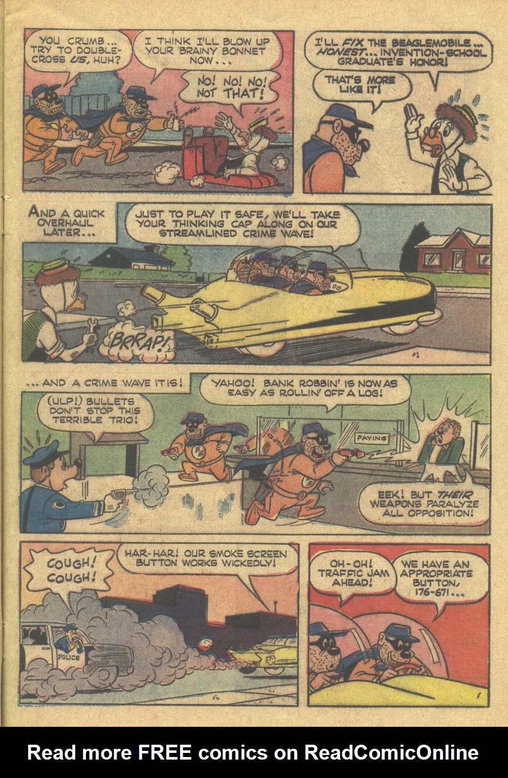 Read online Walt Disney THE BEAGLE BOYS comic -  Issue #8 - 9