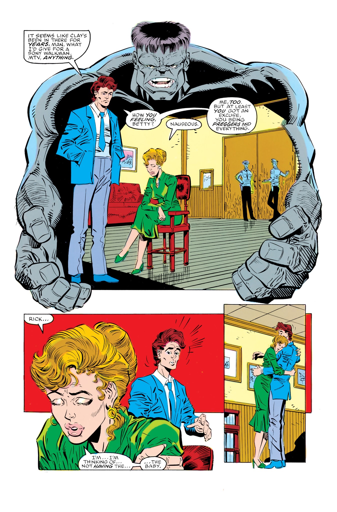 Read online Hulk Visionaries: Peter David comic -  Issue # TPB 2 - 164