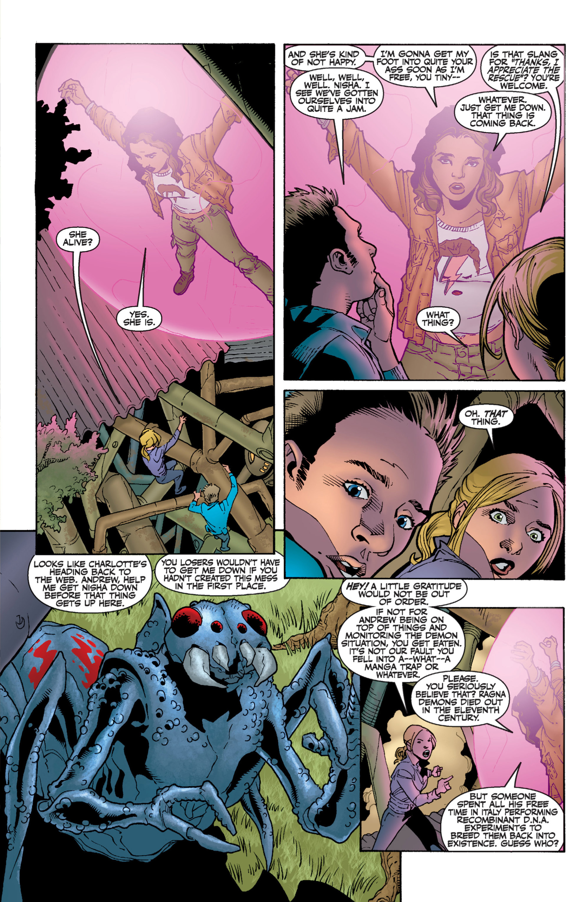 Read online Buffy the Vampire Slayer Season Eight comic -  Issue # _TPB 5 - Predators and Prey - 62