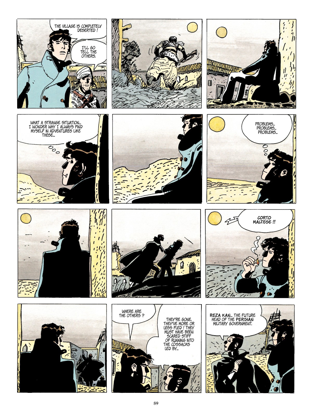 Read online Corto Maltese comic -  Issue # TPB 11 - 92