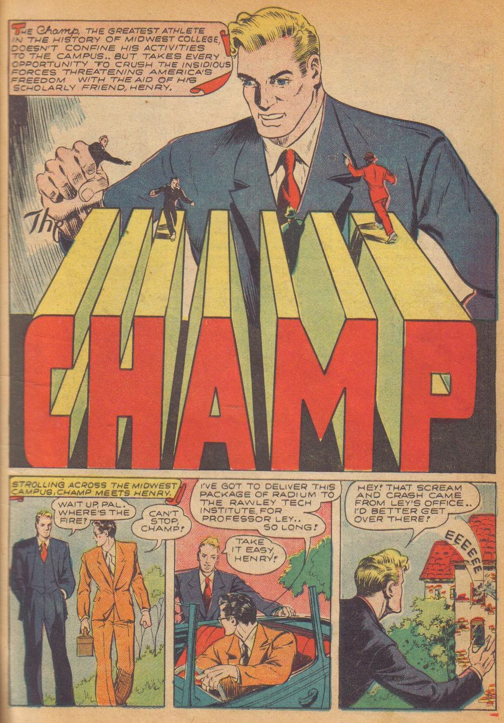 Read online Champ Comics comic -  Issue #21 - 20