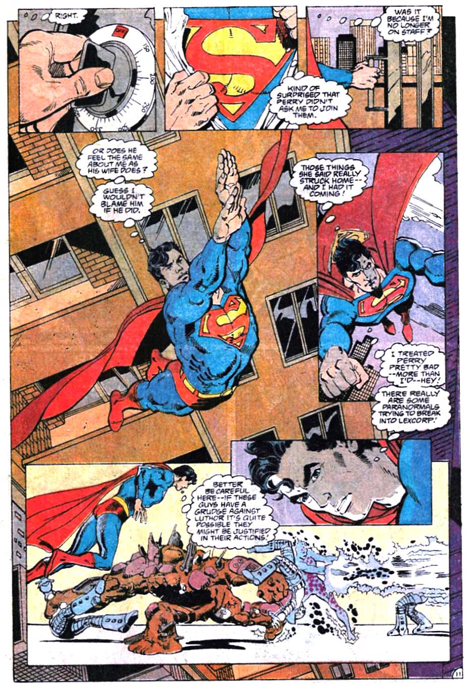 Read online Adventures of Superman (1987) comic -  Issue #466 - 12