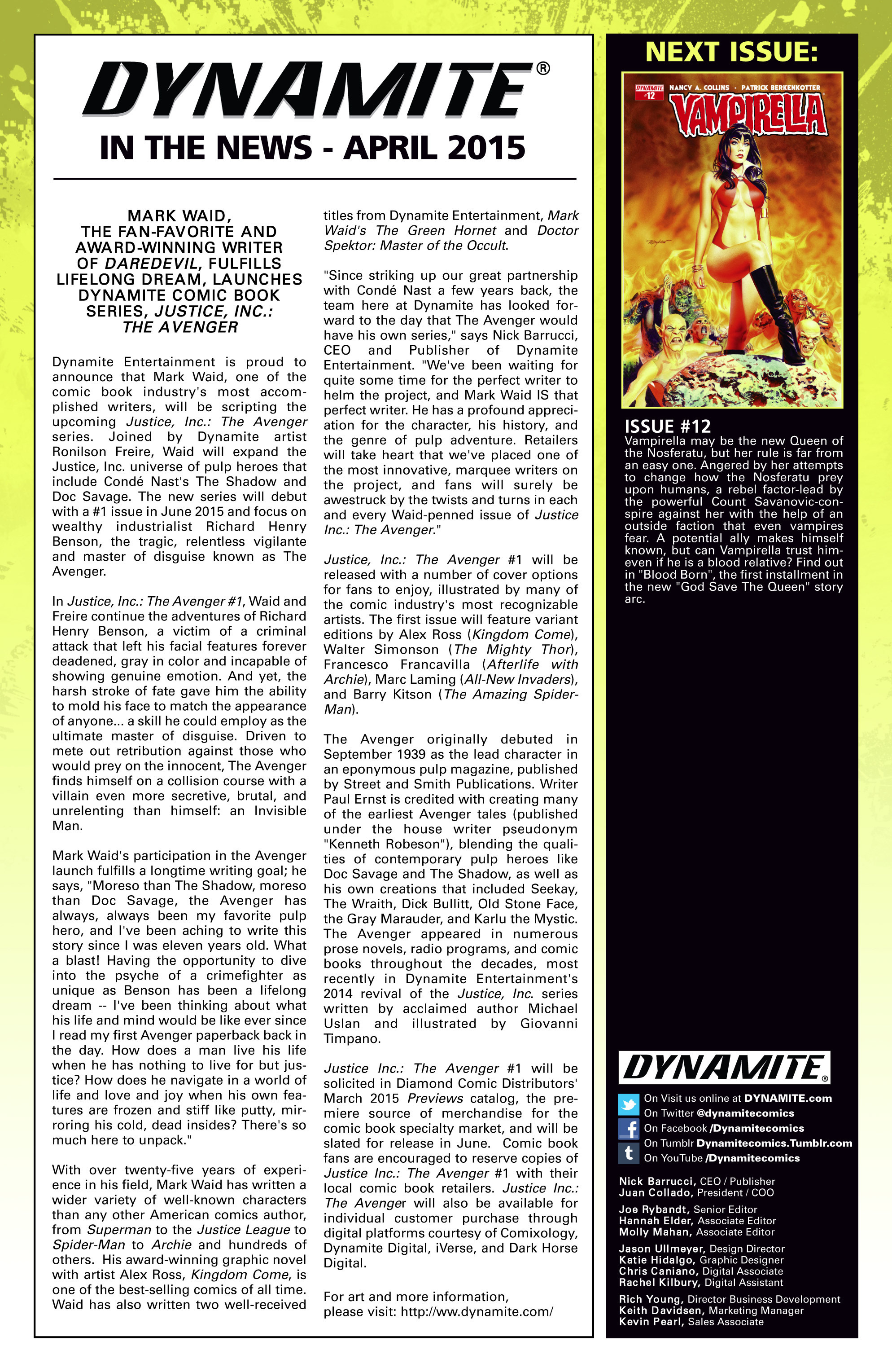 Read online Vampirella (2014) comic -  Issue #11 - 25