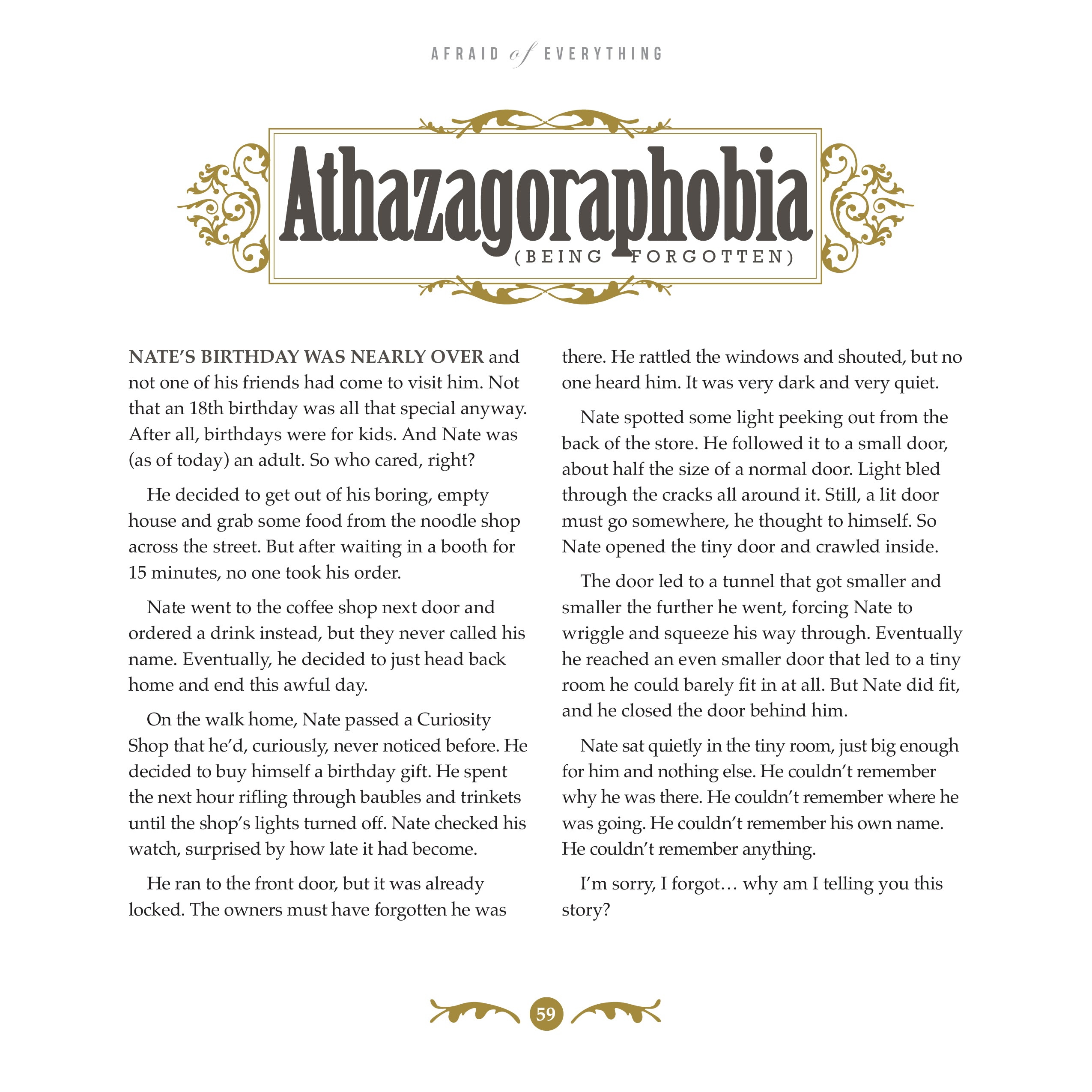 Read online Afraid of Everything comic -  Issue # TPB - 69