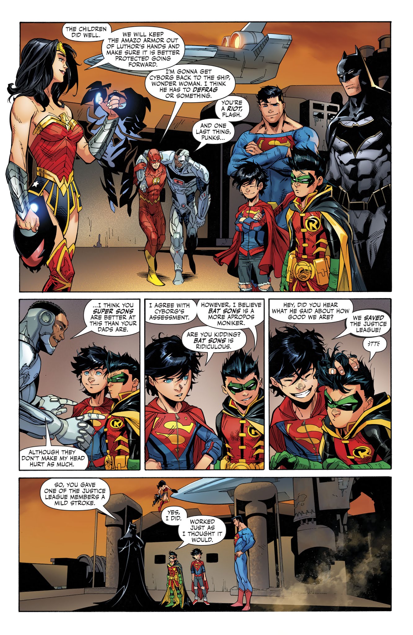 Read online Super Sons comic -  Issue #16 - 21