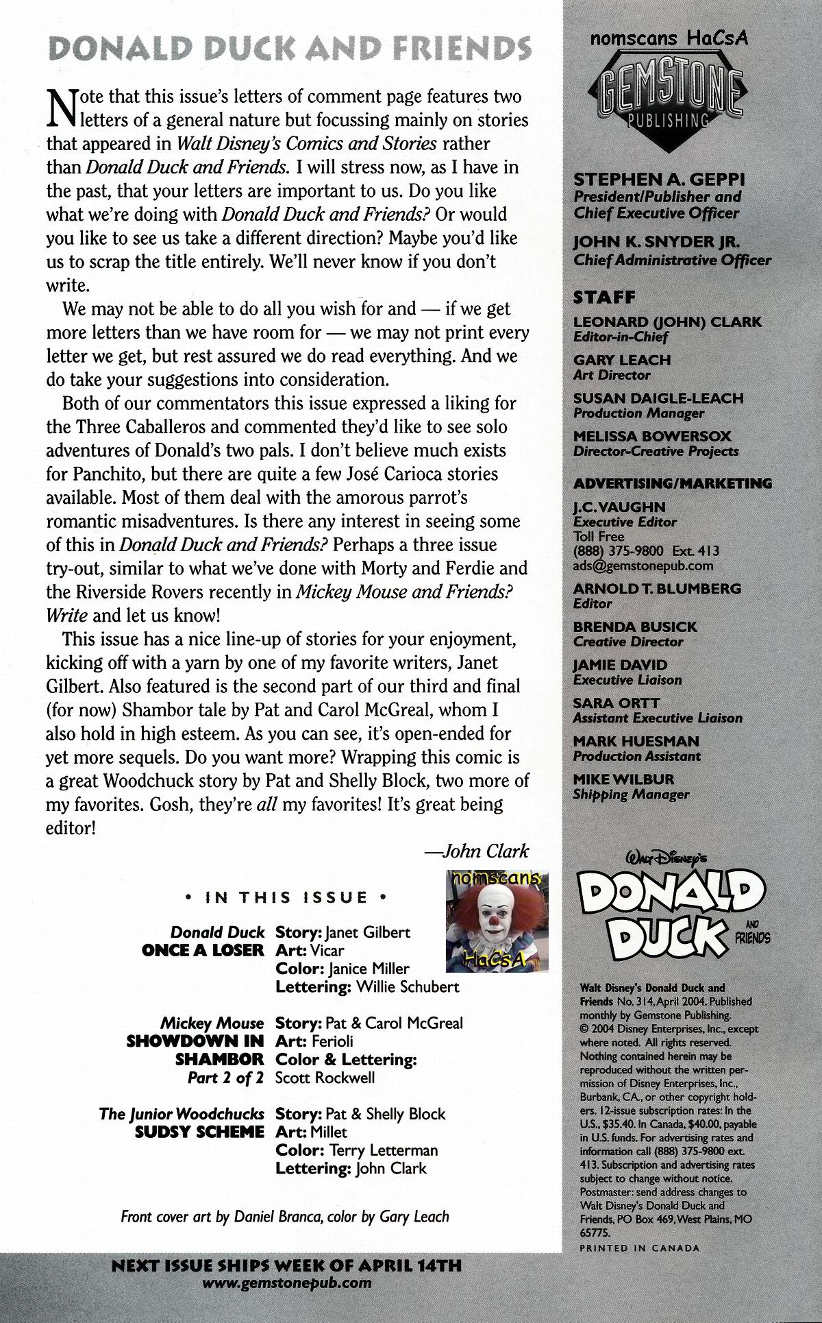 Read online Walt Disney's Donald Duck and Friends comic -  Issue #314 - 2