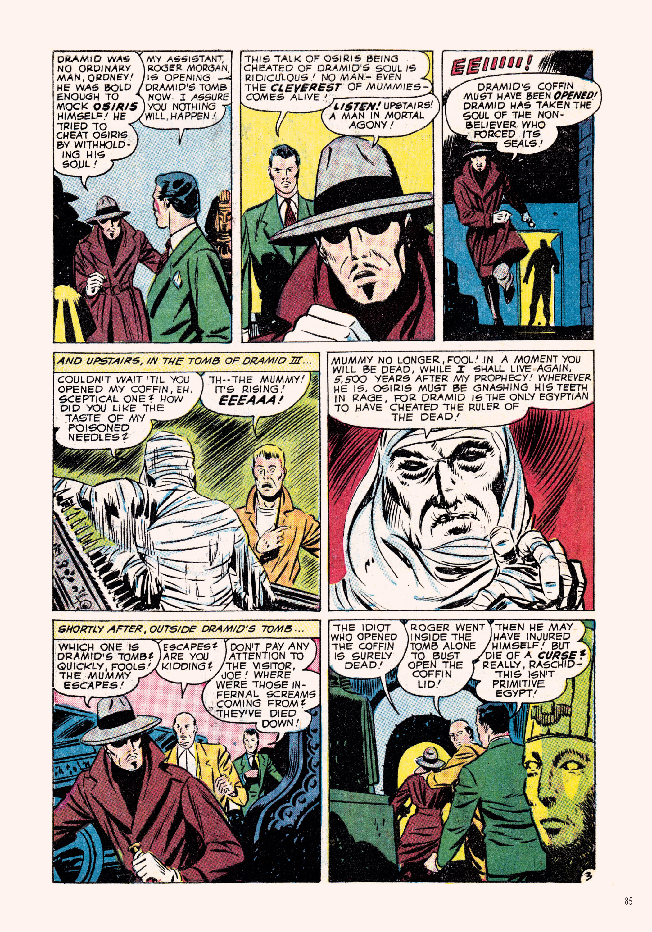 Read online Classic Monsters of Pre-Code Horror Comics: Mummies comic -  Issue # TPB - 85