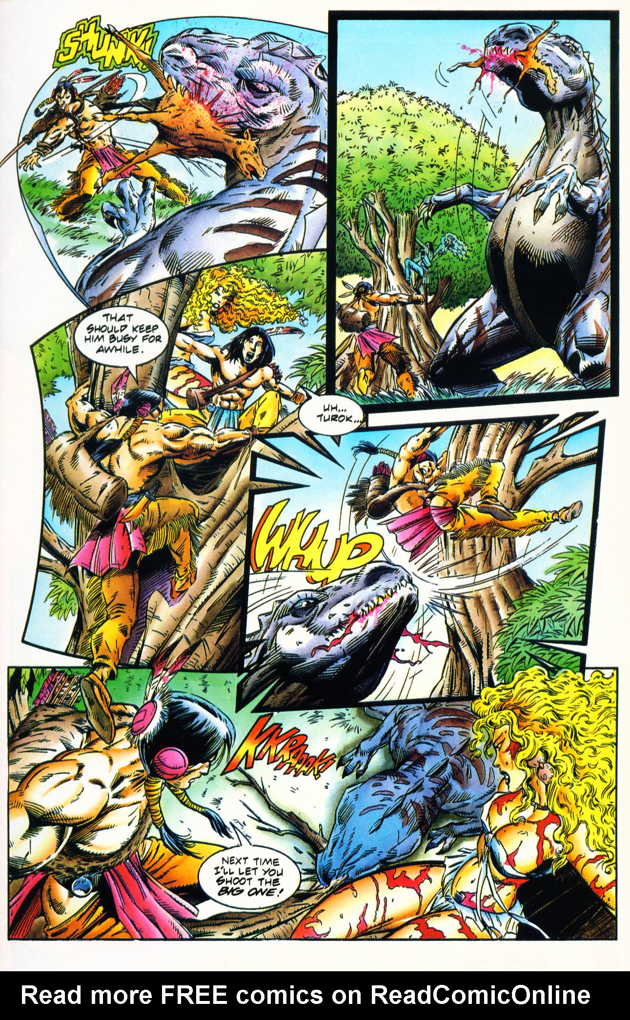 Read online Turok, Dinosaur Hunter (1993) comic -  Issue #34 - 8