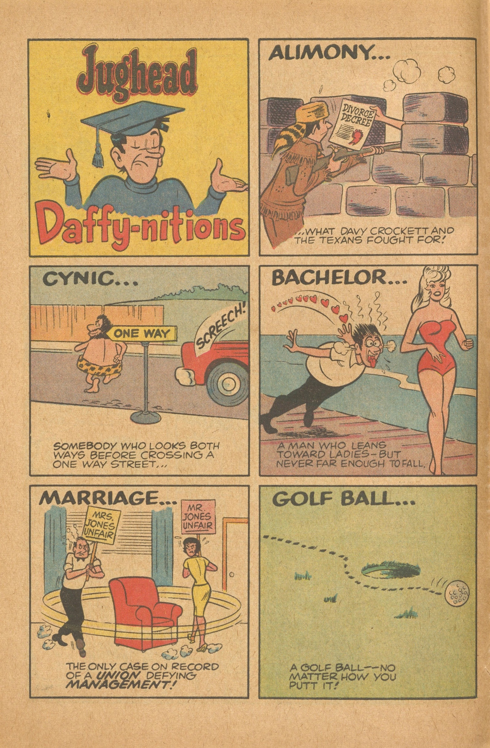 Read online Archie's Joke Book Magazine comic -  Issue #51 - 6