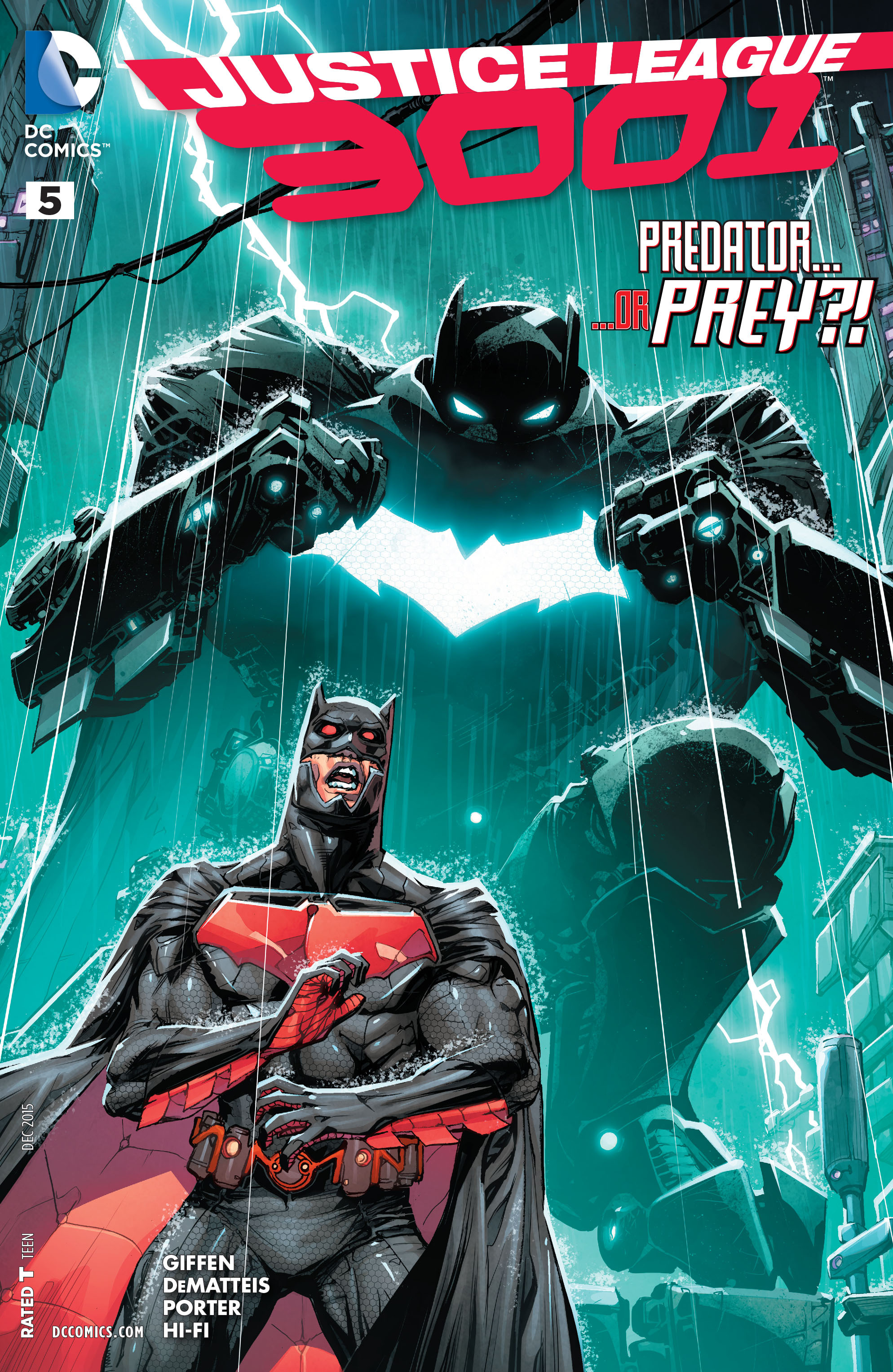 Read online Justice League 3001 comic -  Issue #5 - 1