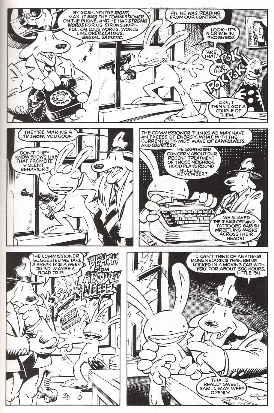 Read online Sam & Max Surfin' The Highway (1995) comic -  Issue # TPB (Part 1) - 52