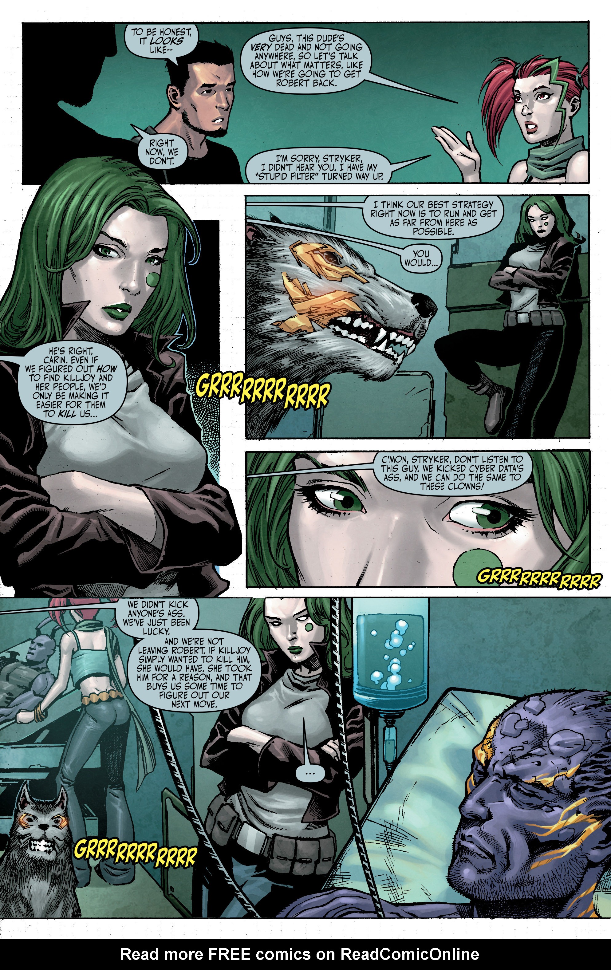 Read online Cyberforce (2012) comic -  Issue #10 - 20