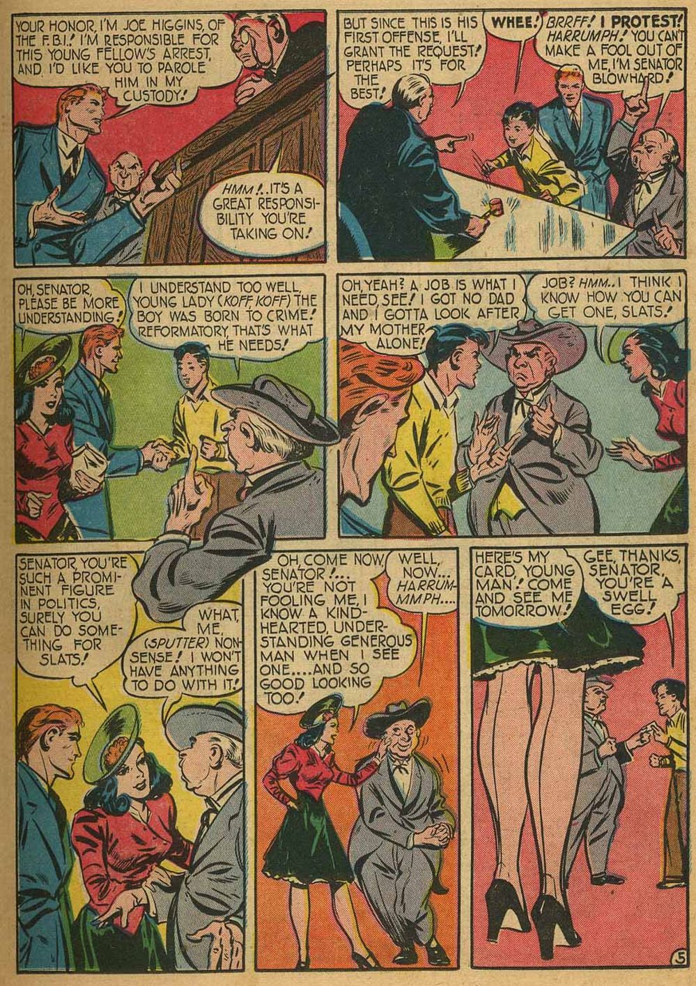 Read online Pep Comics comic -  Issue #17 - 8