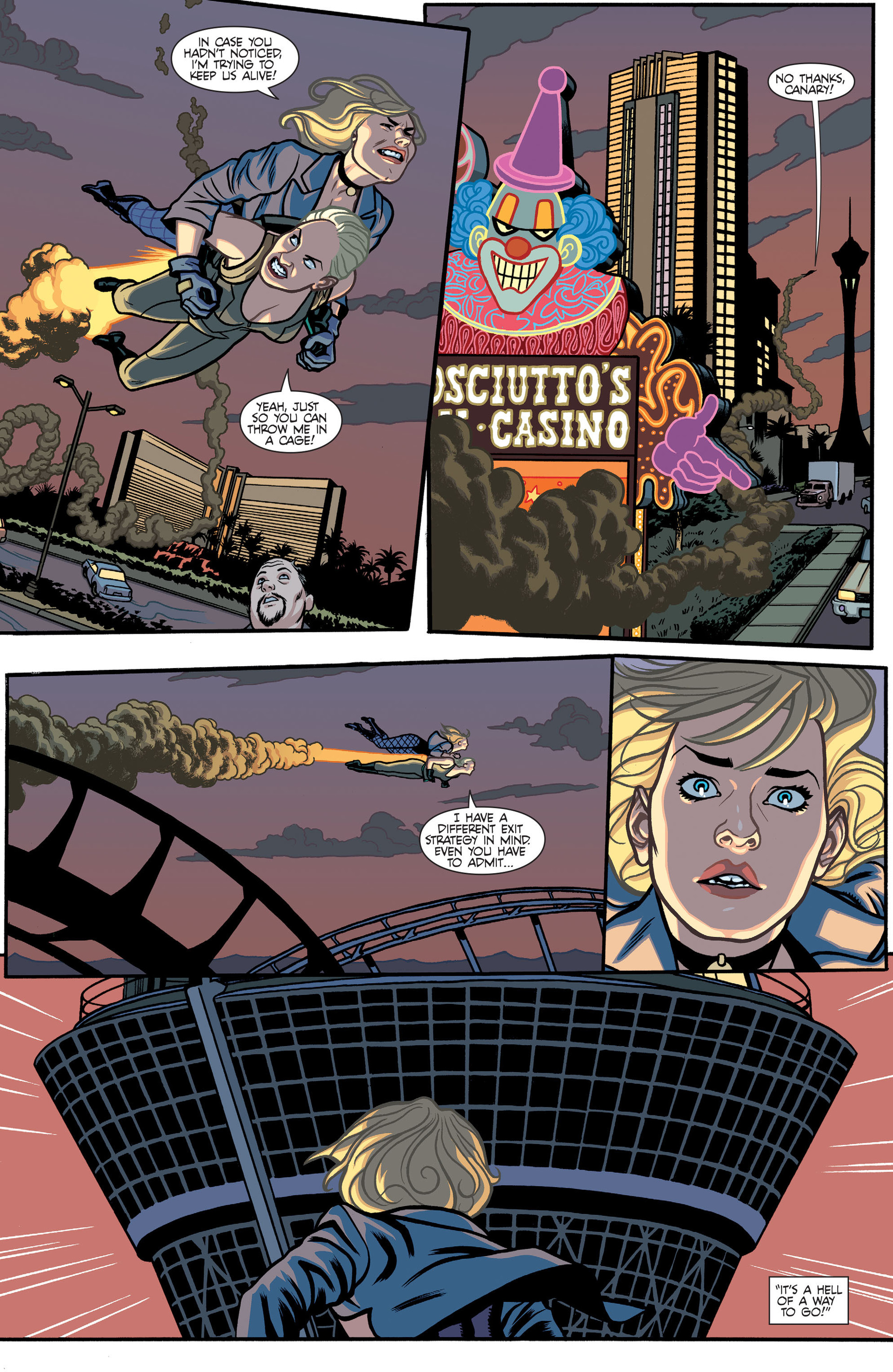 Read online Black Canary and Zatanna: Bloodspell comic -  Issue # Full - 25